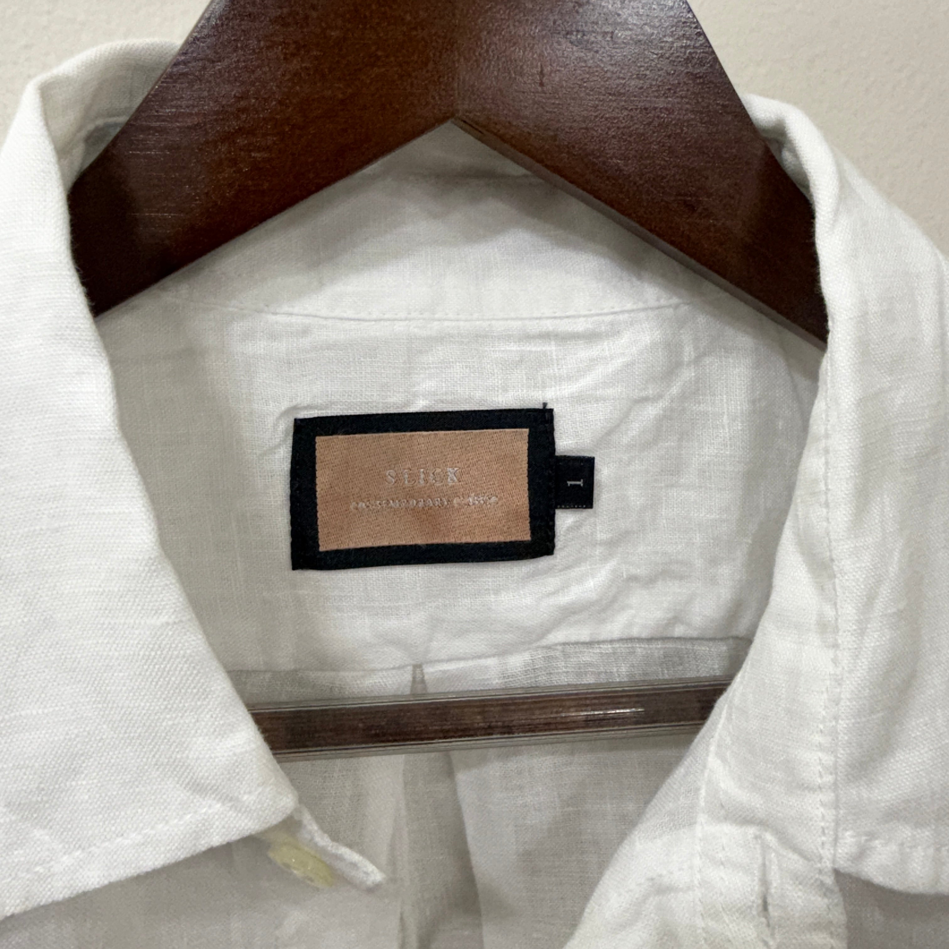 100% linen half sleeve shirt