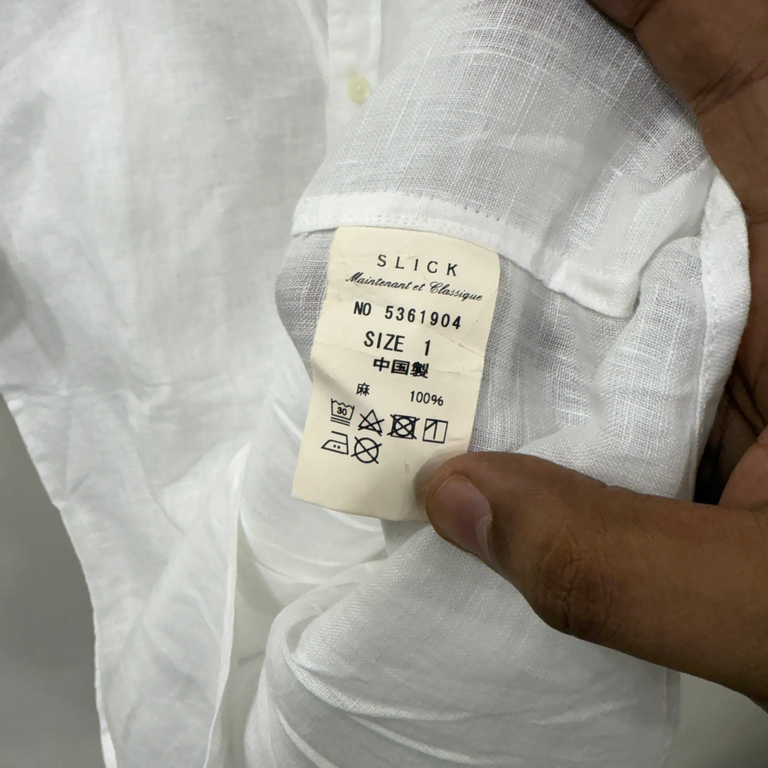 100% linen half sleeve shirt