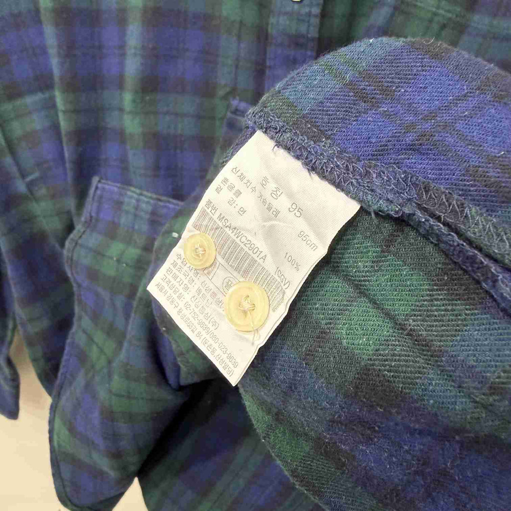 Topten checkered flannel shirt