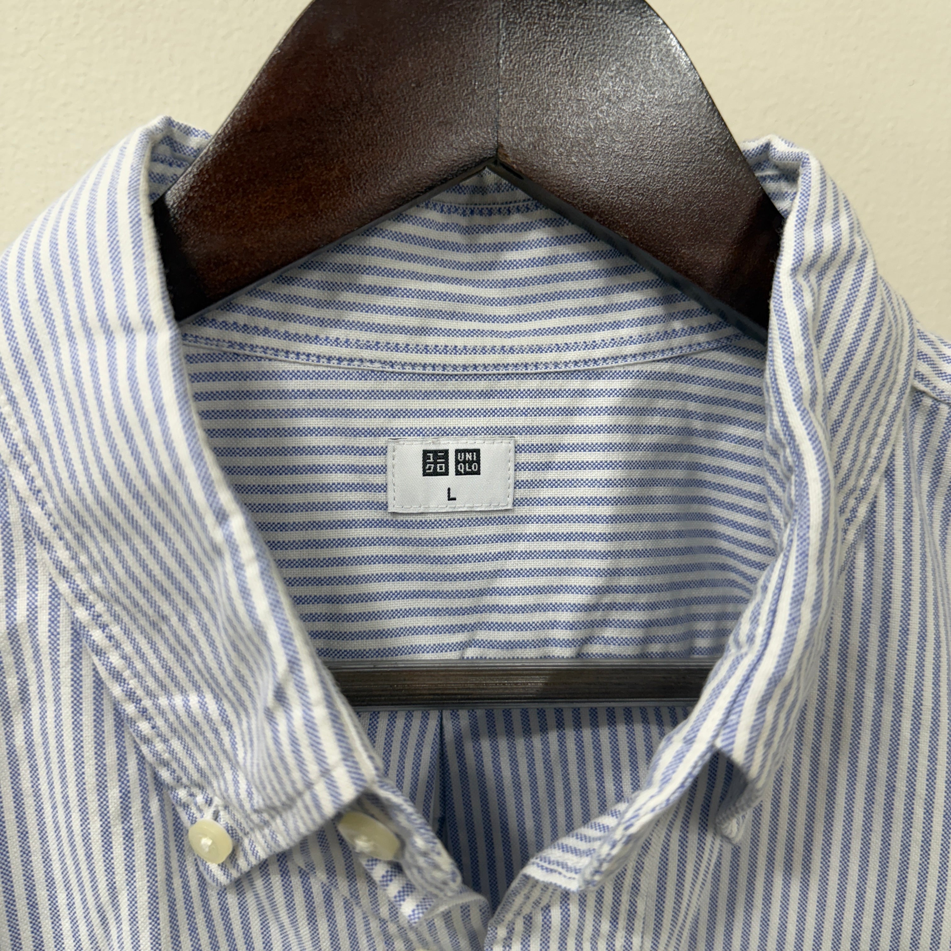 Uniqlo oxford stripes shirt