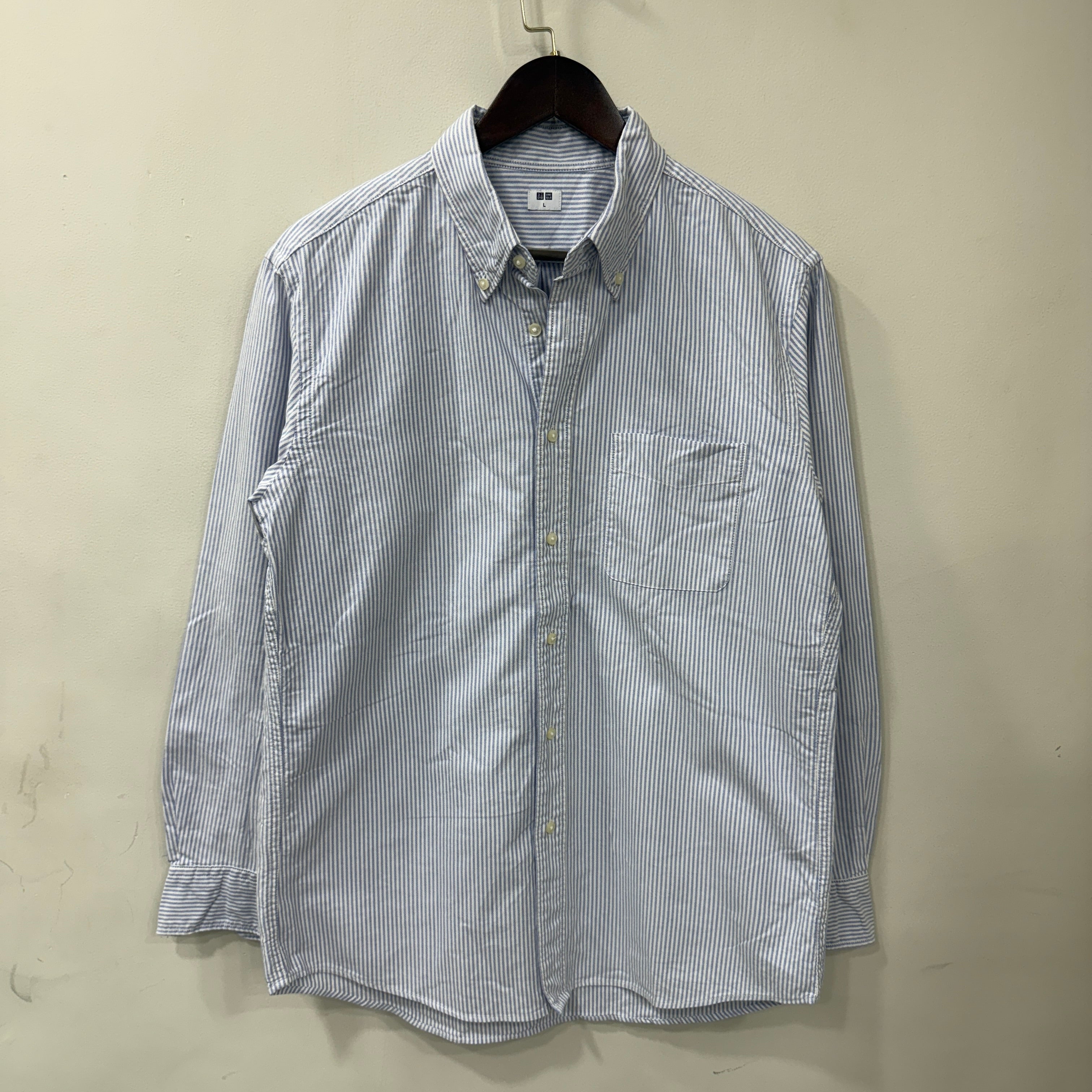 Uniqlo oxford stripes shirt
