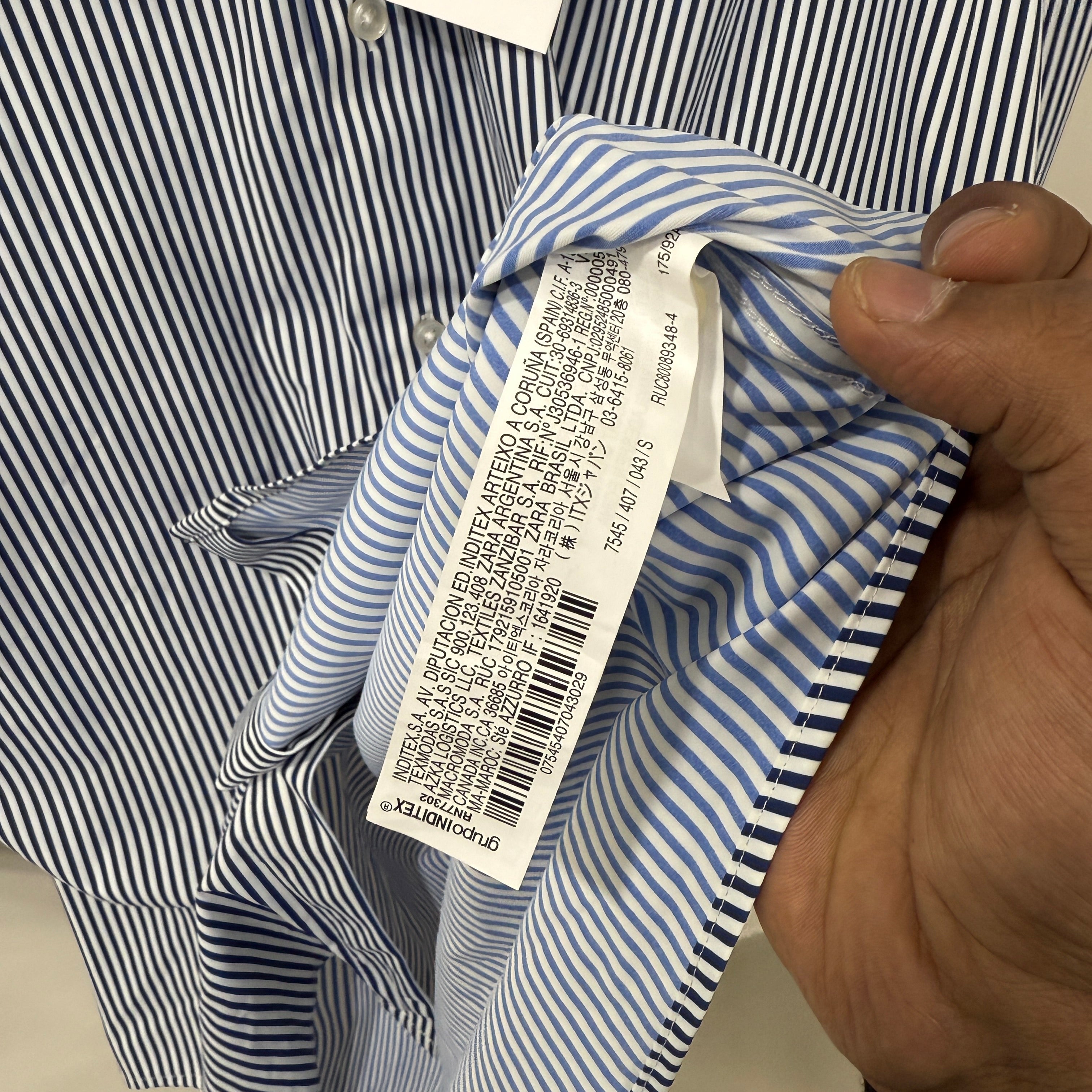 Zara stripes shirt