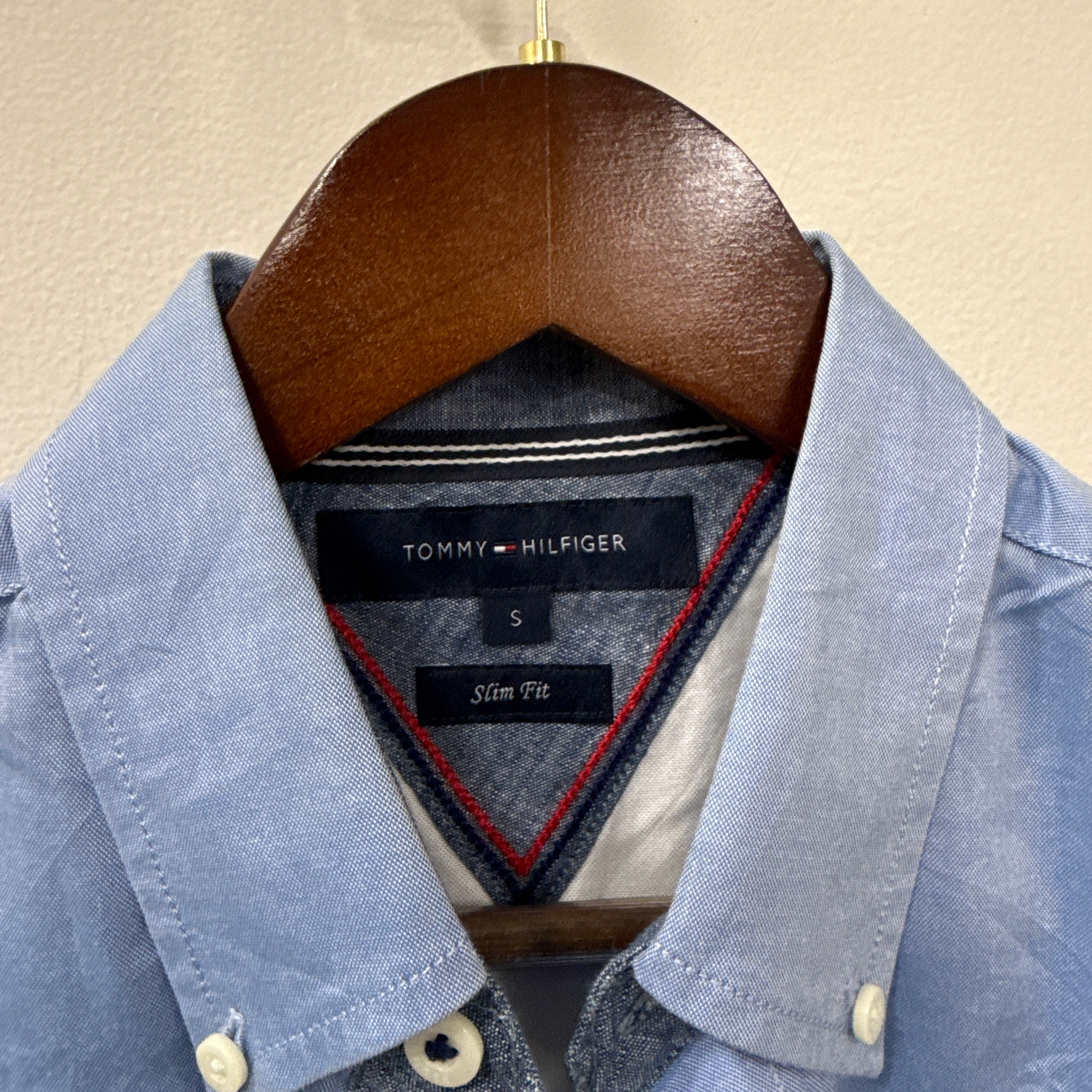 Tommy Hilfiger Blue solid shirt
