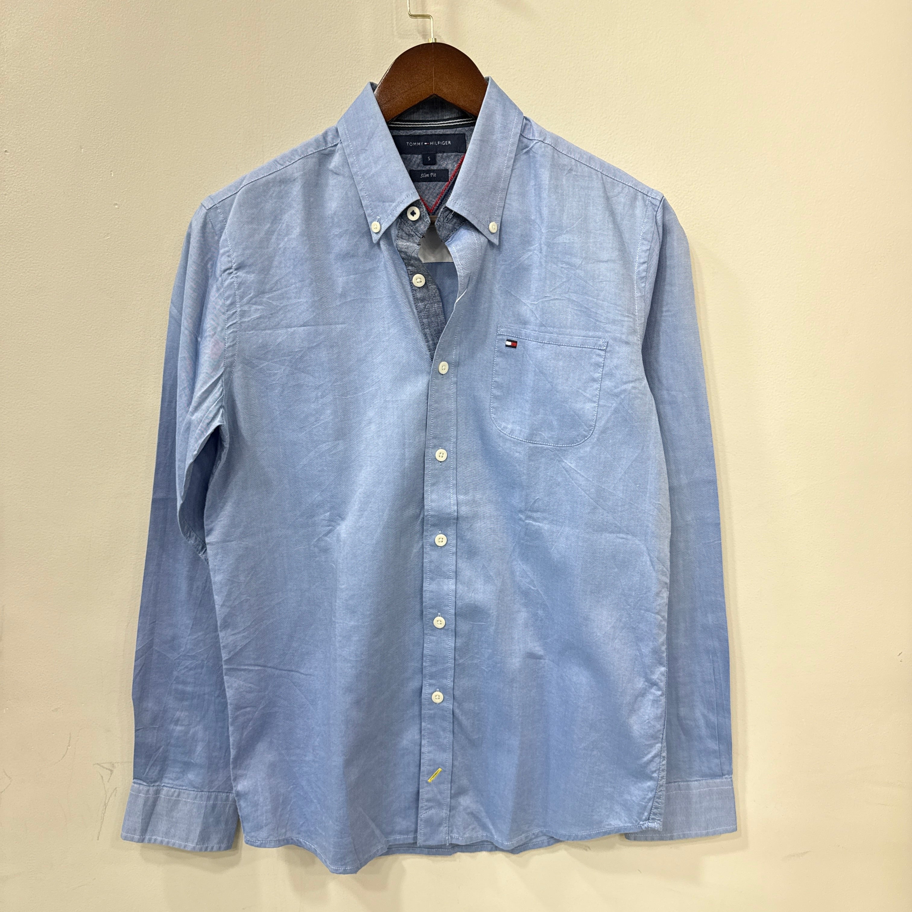Tommy Hilfiger Blue solid shirt