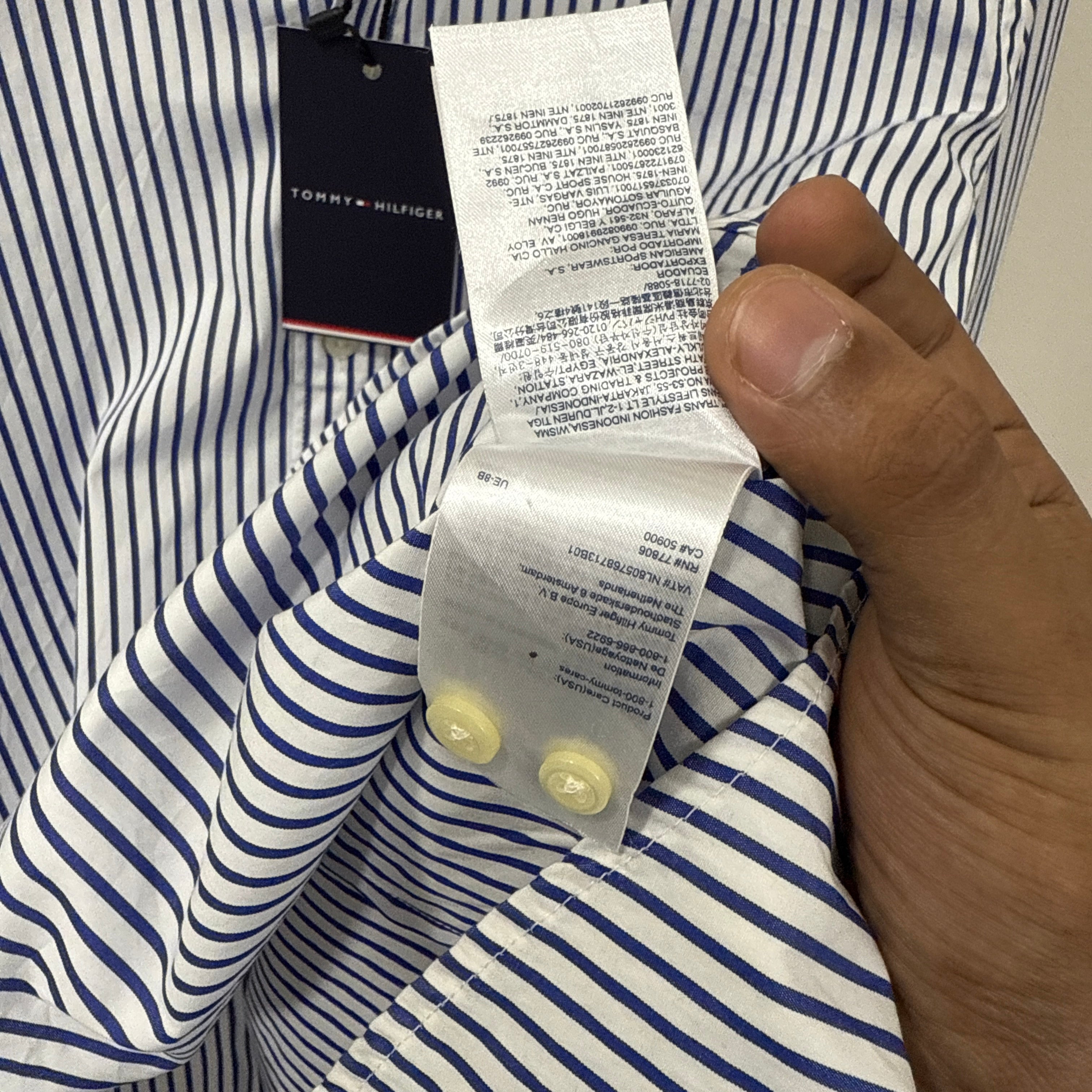 Tommy Hilfiger Blue stripes shirt