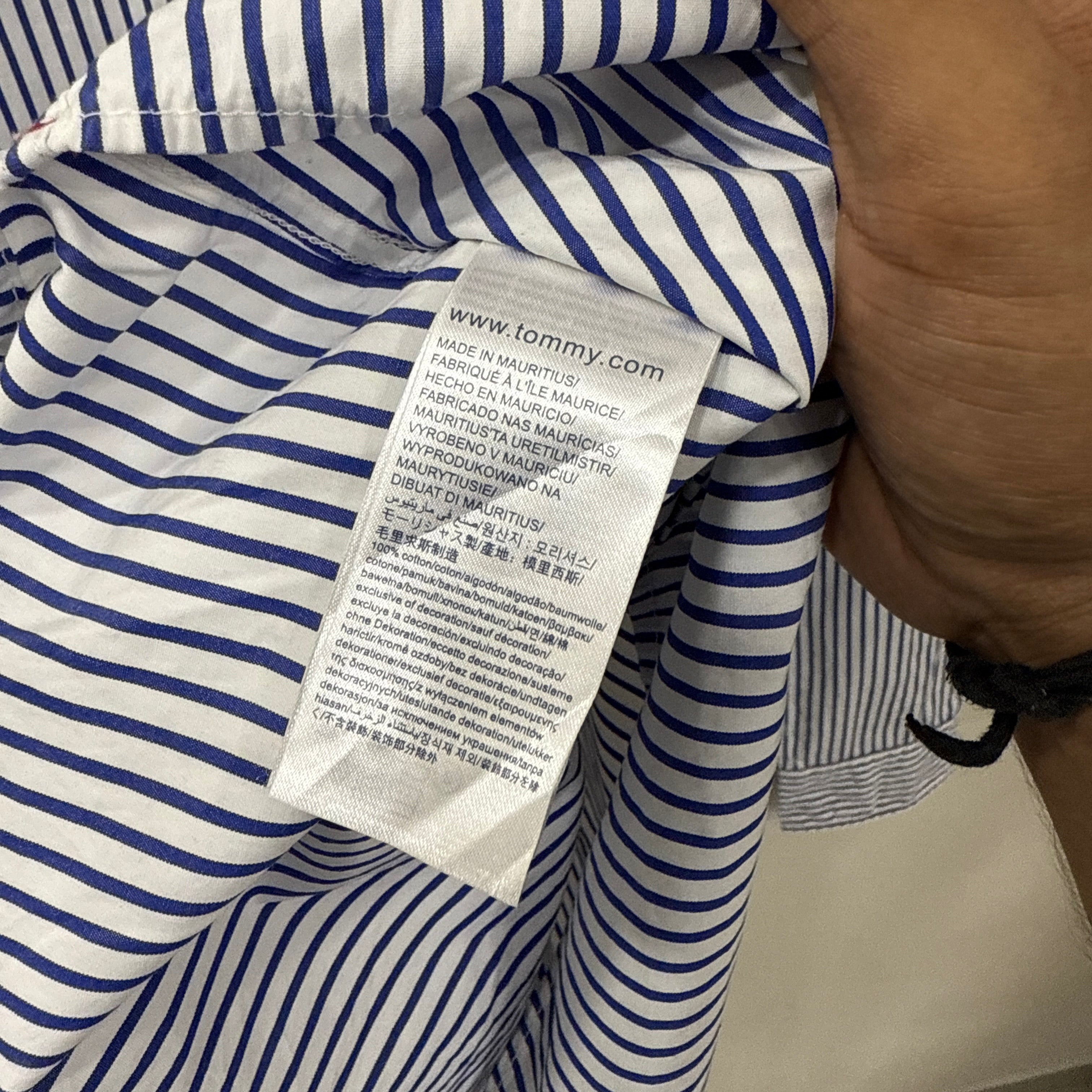 Tommy Hilfiger Blue stripes shirt