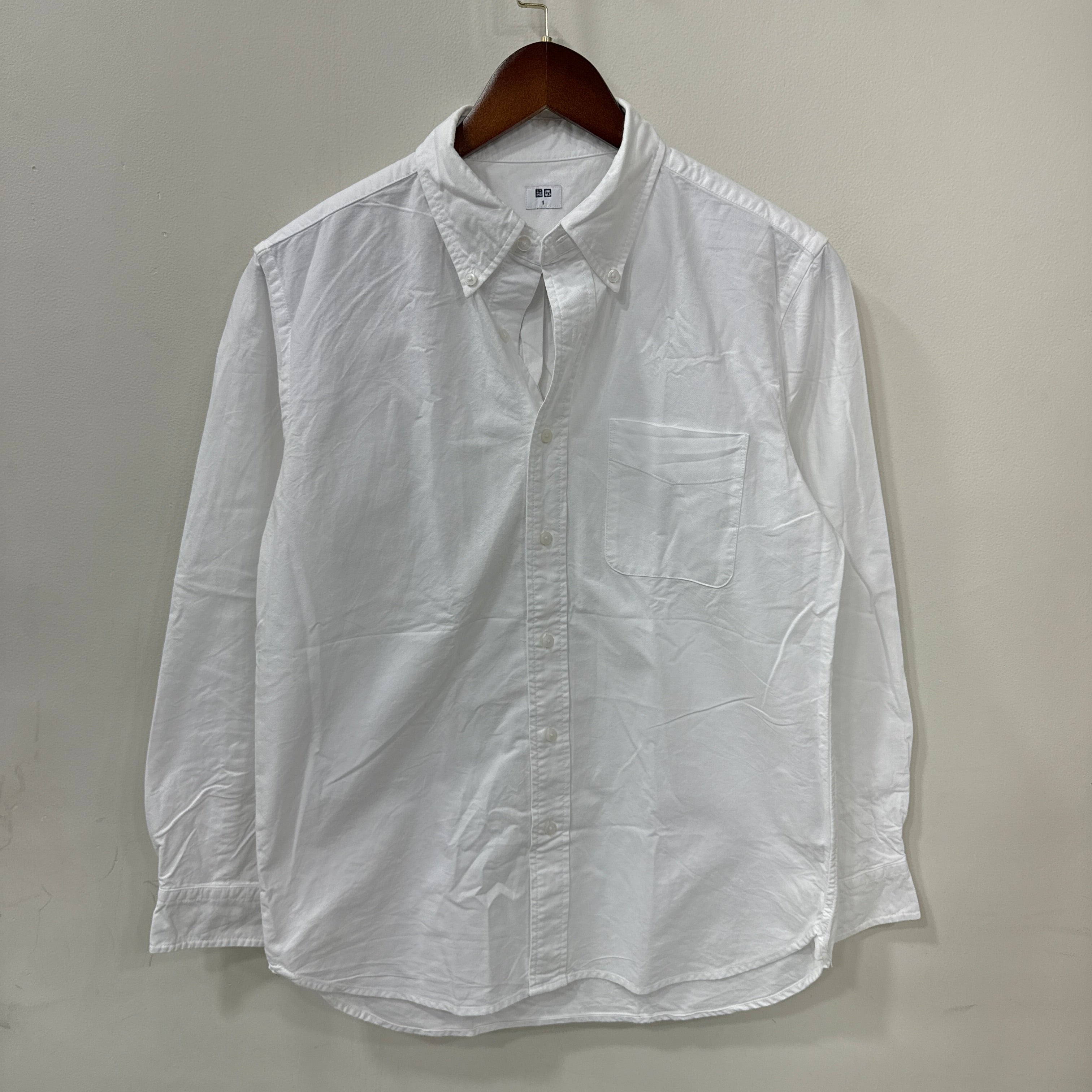 Uniqlo White oxford shirt