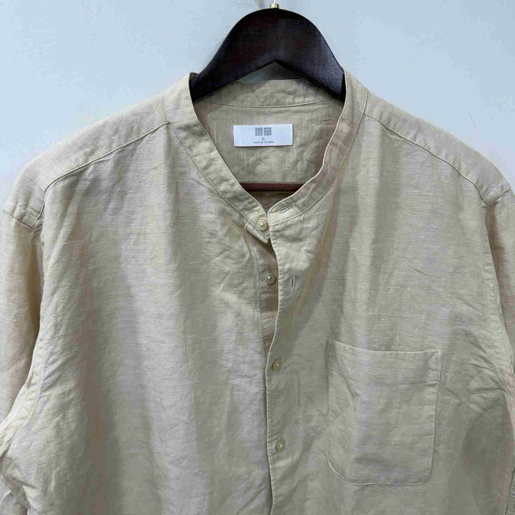 Uniqlo chinese collar shirt