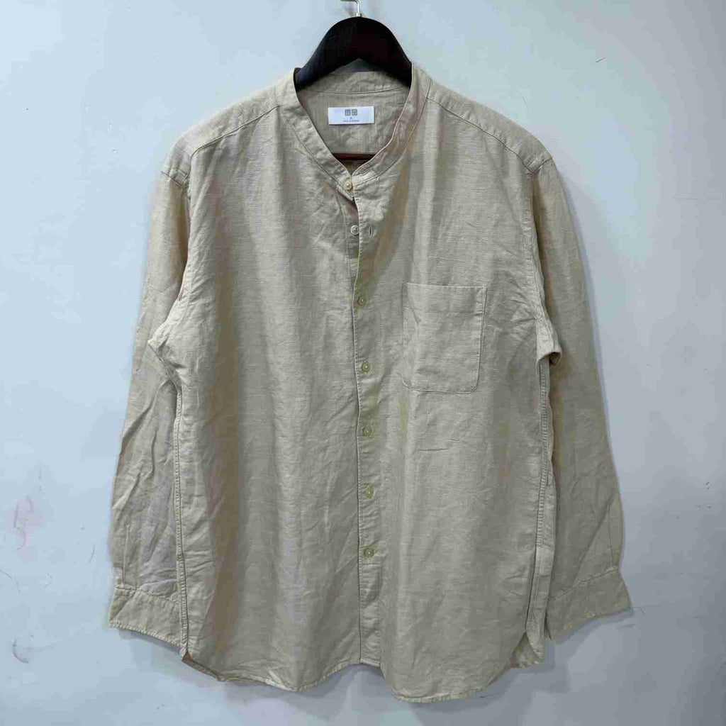 Uniqlo chinese collar shirt