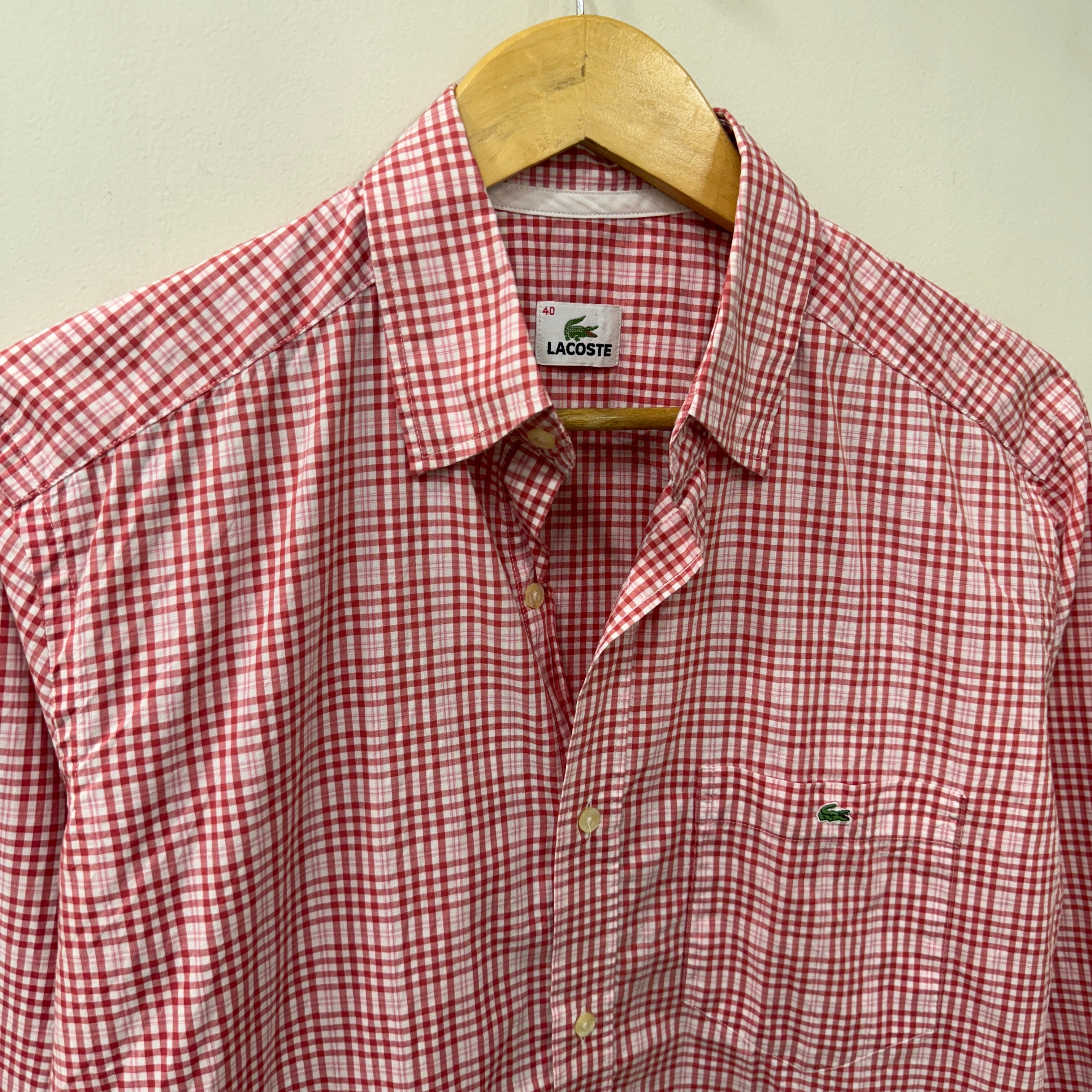Lacoste Checkered shirt