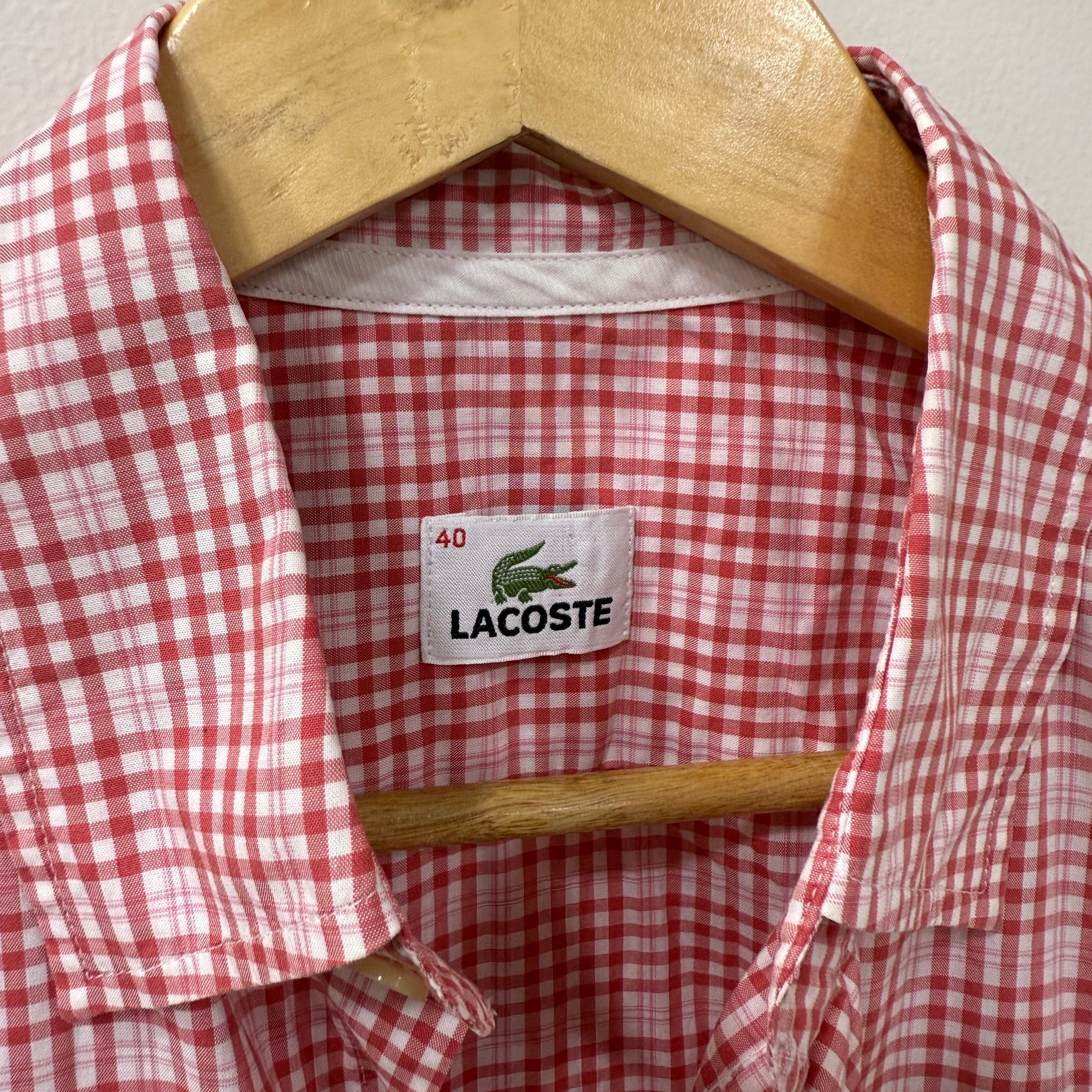 Lacoste Checkered shirt