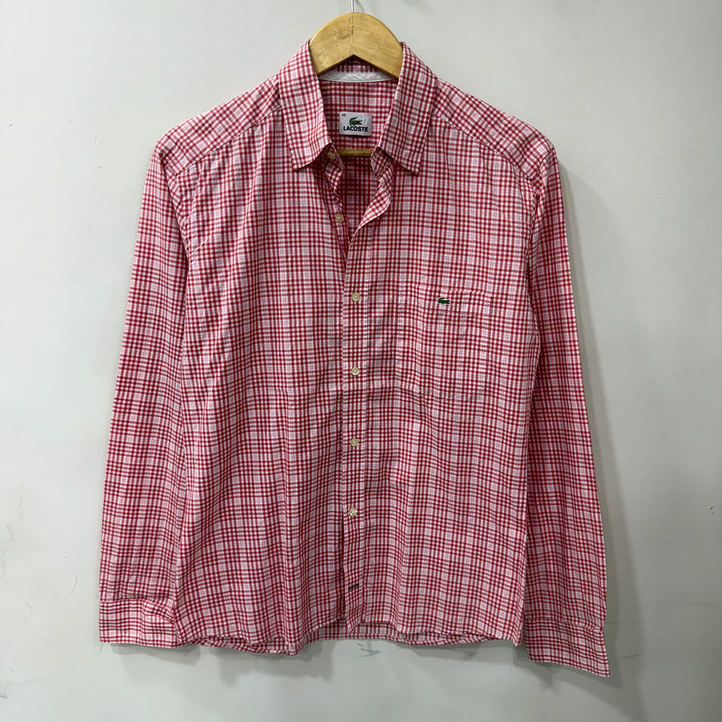 Lacoste Checkered shirt