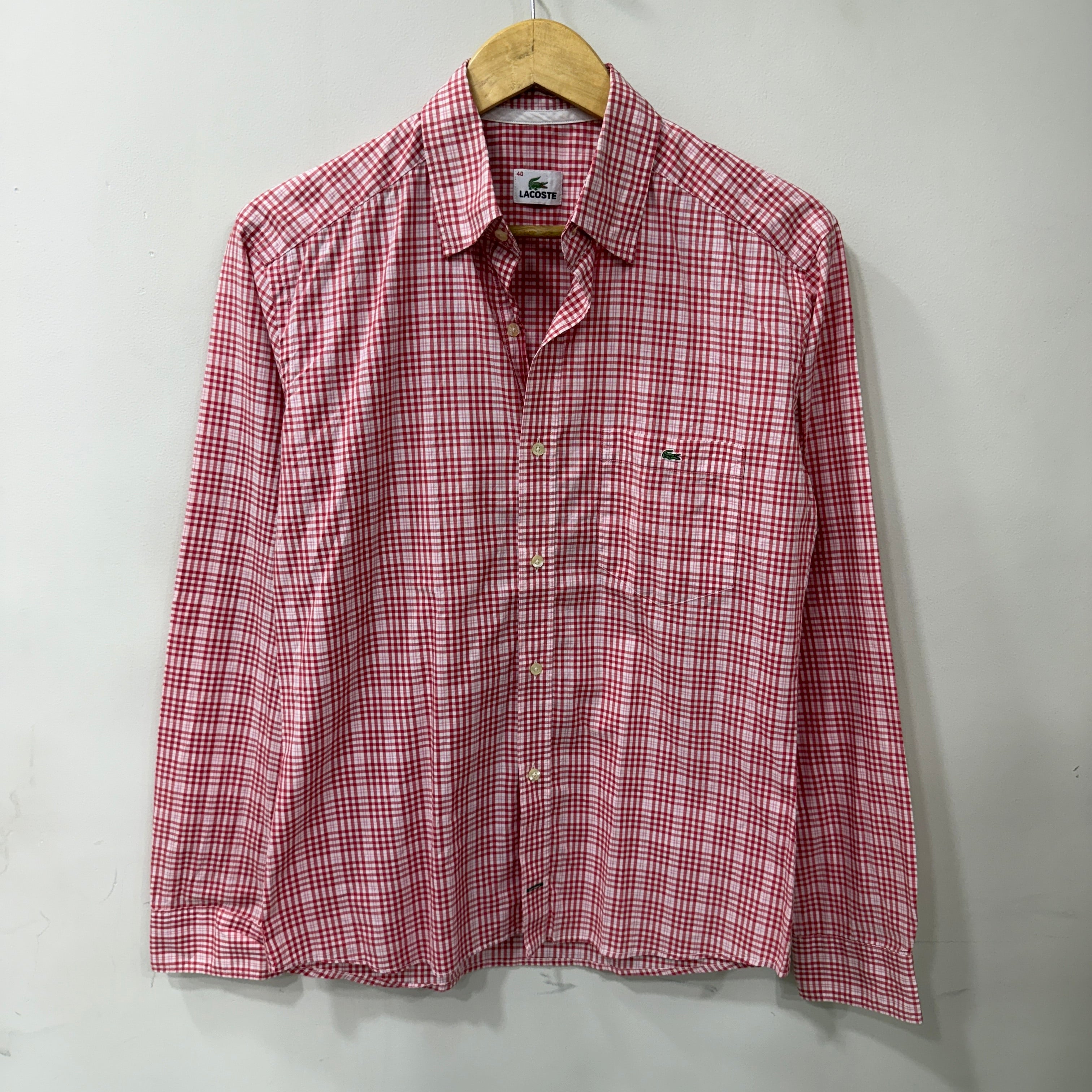 Lacoste Checkered shirt