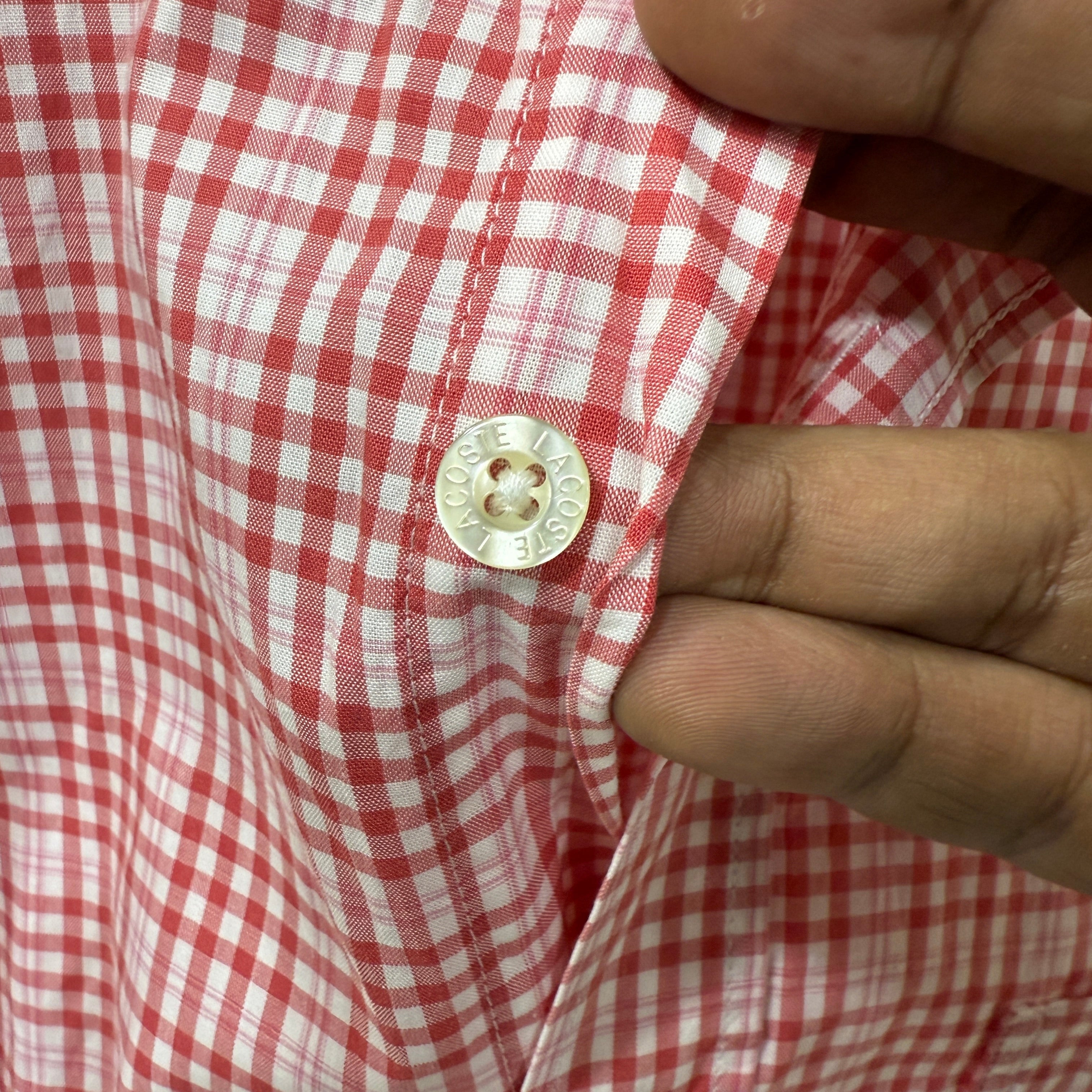 Lacoste Checkered shirt