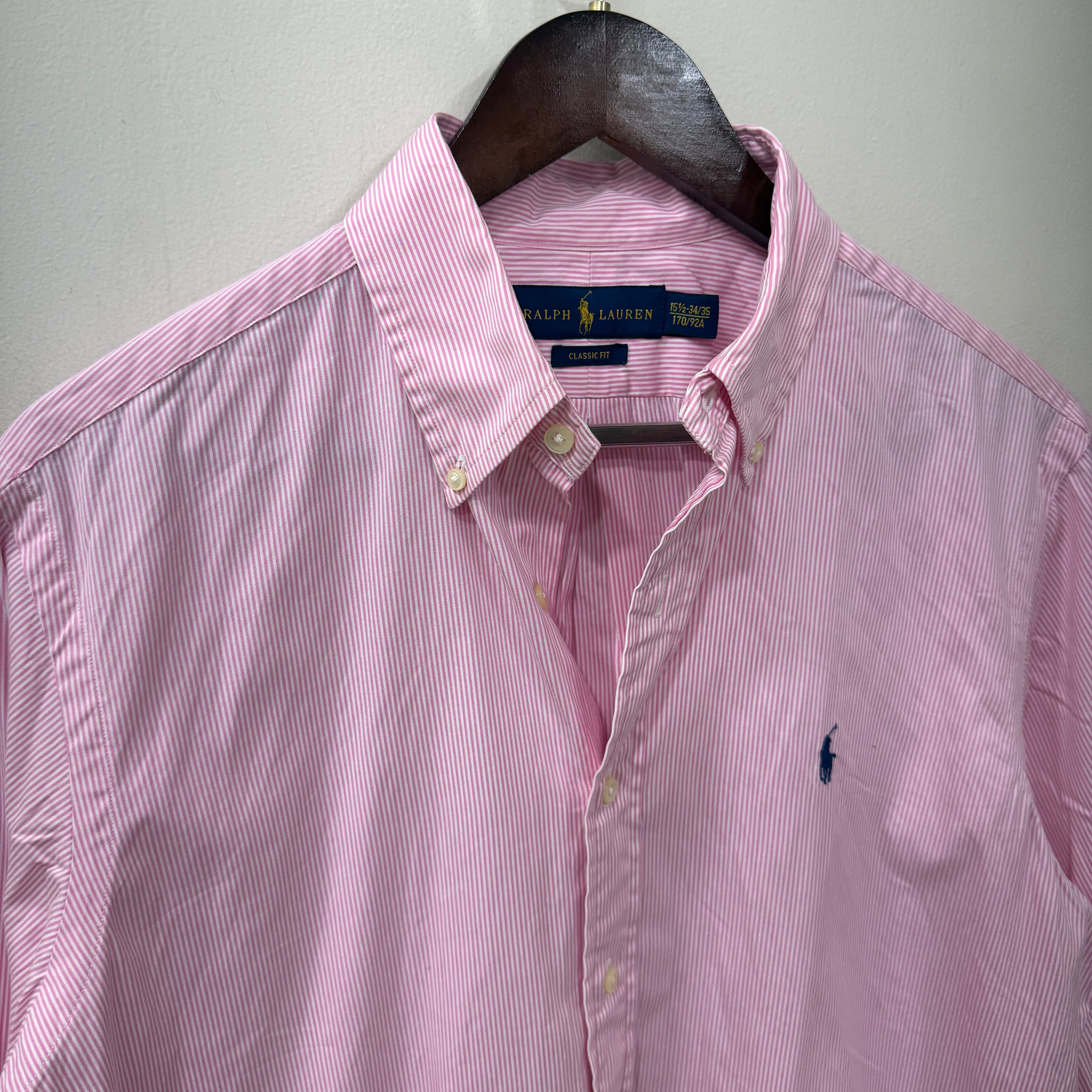 Ralph Lauren Checkered pink stripes shirt