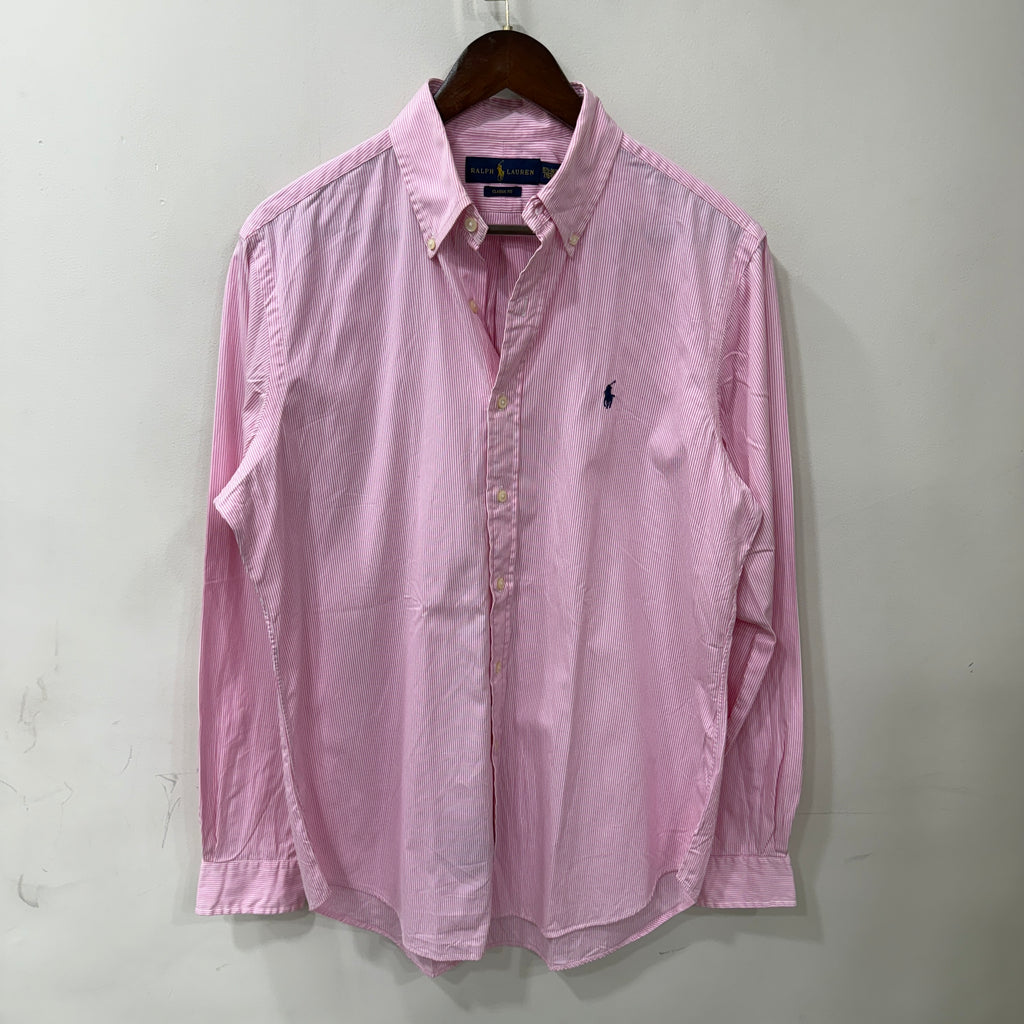 Ralph Lauren Checkered pink stripes shirt