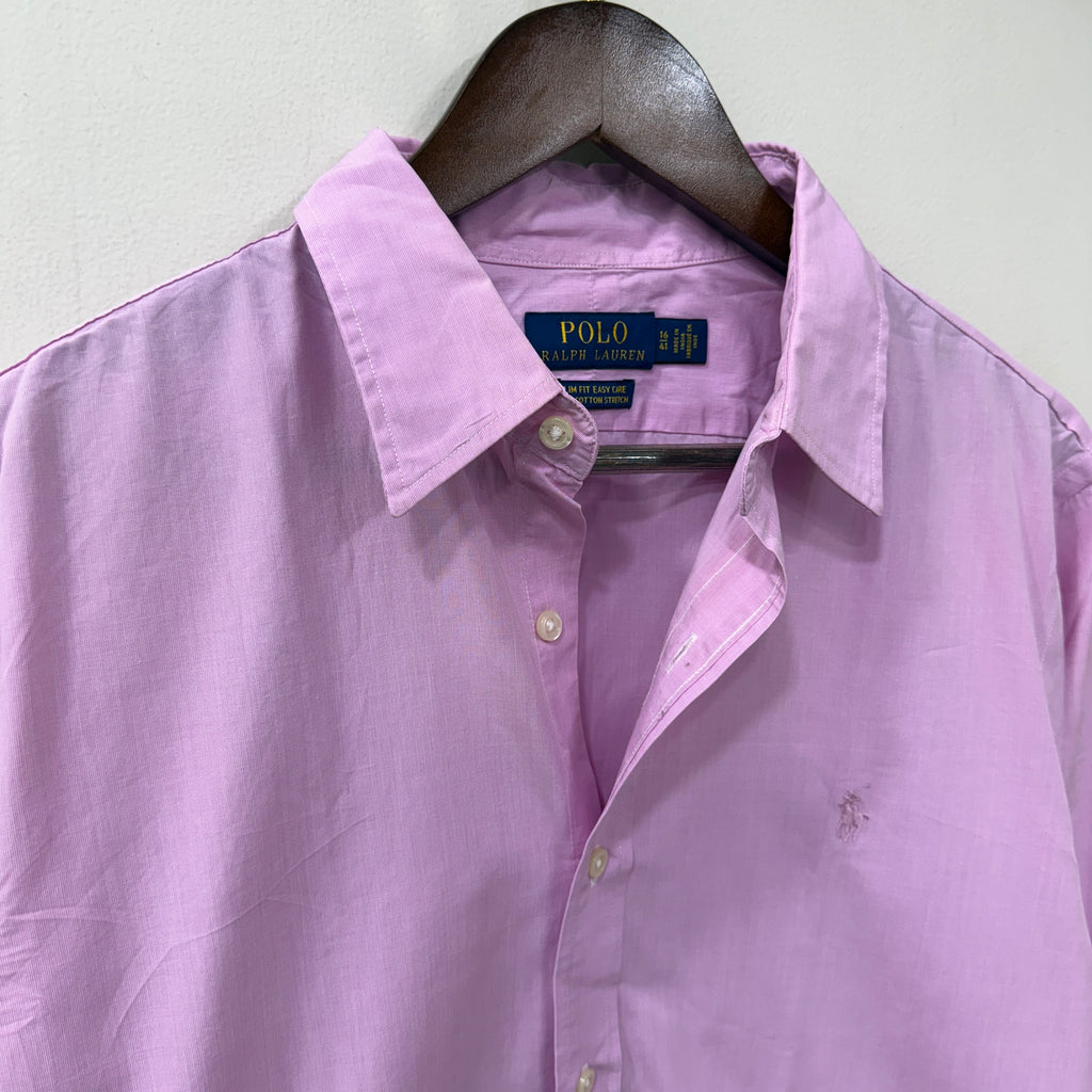 Ralph Lauren white button down oxford shirt