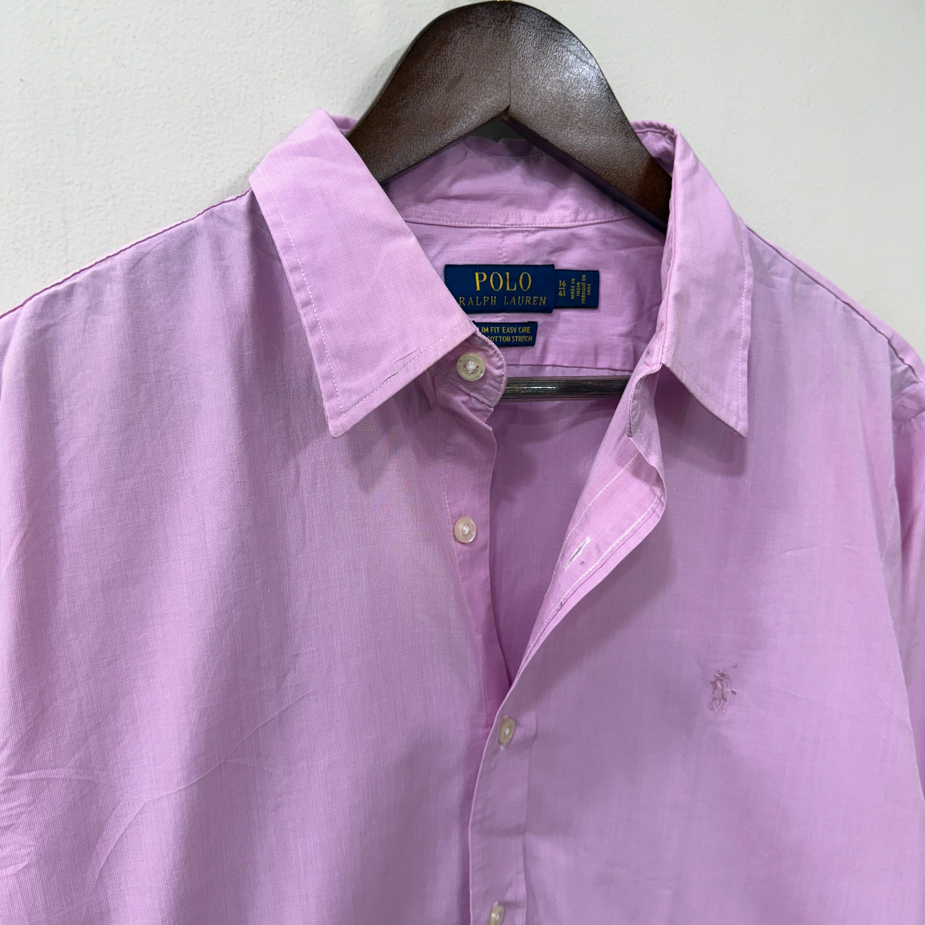 Ralph Lauren white button down oxford shirt