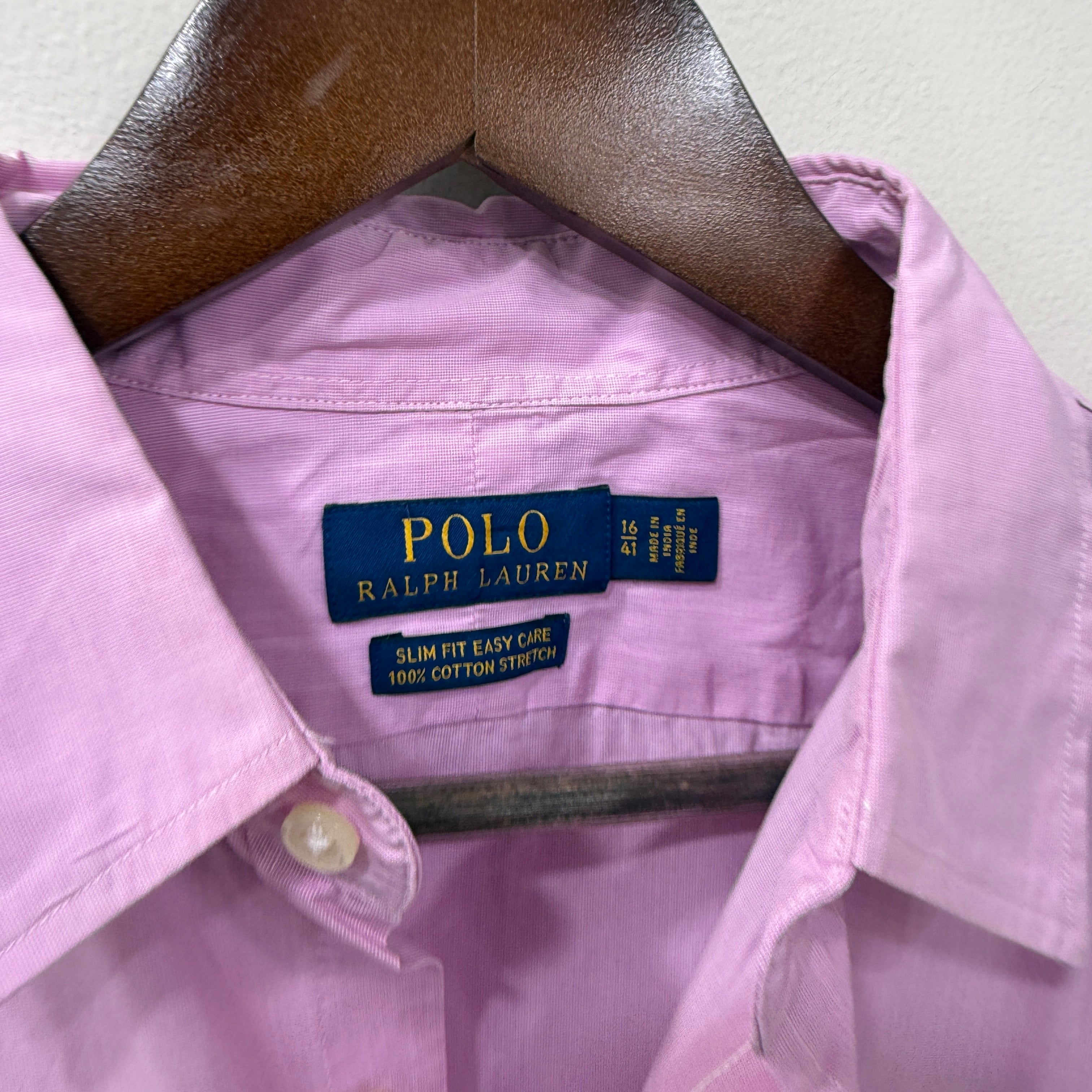 Ralph Lauren white button down oxford shirt