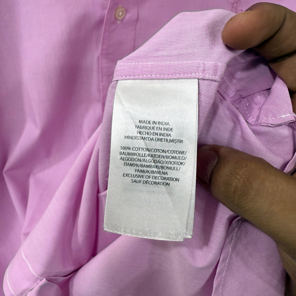 Ralph Lauren white button down oxford shirt