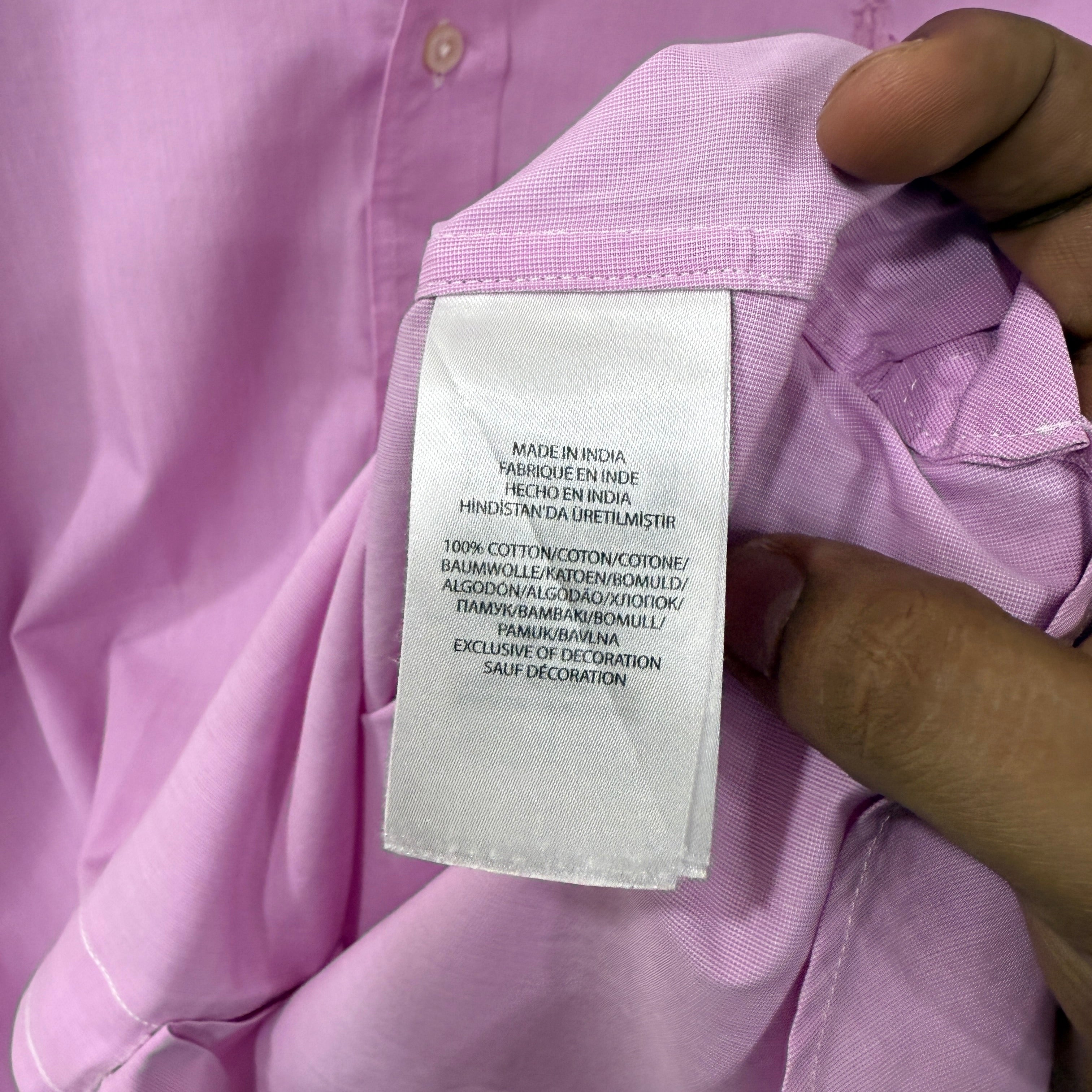 Ralph Lauren white button down oxford shirt
