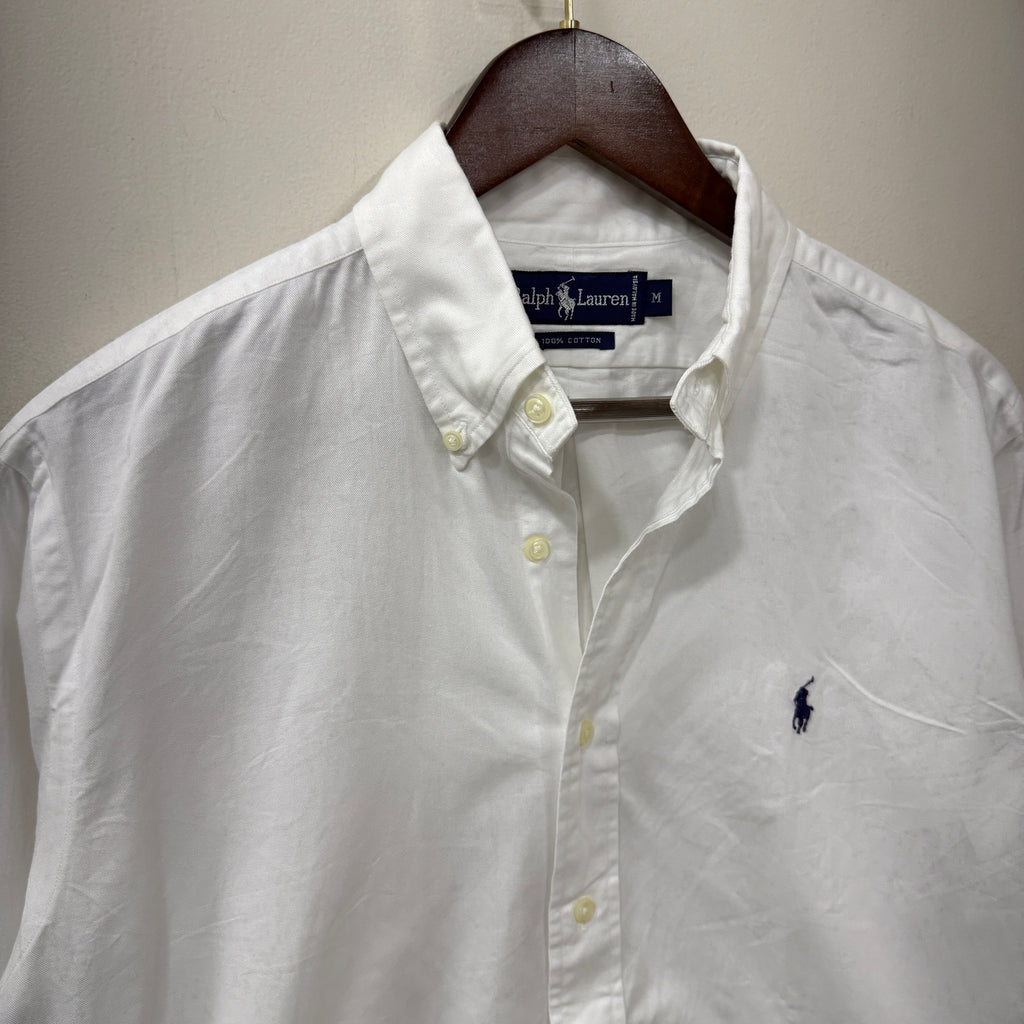 Ralph Lauren button down white oxford shirt