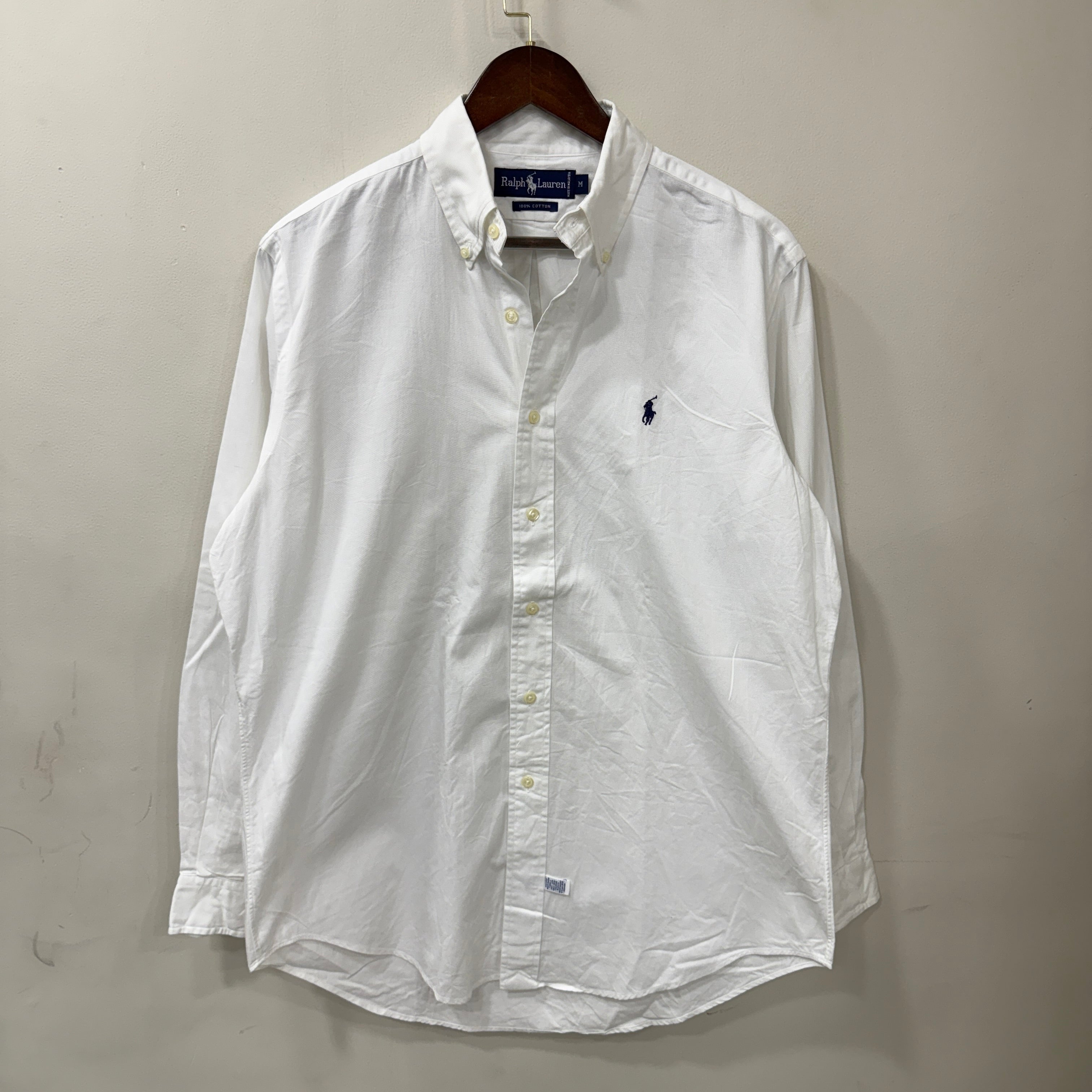 Ralph Lauren button down white oxford shirt