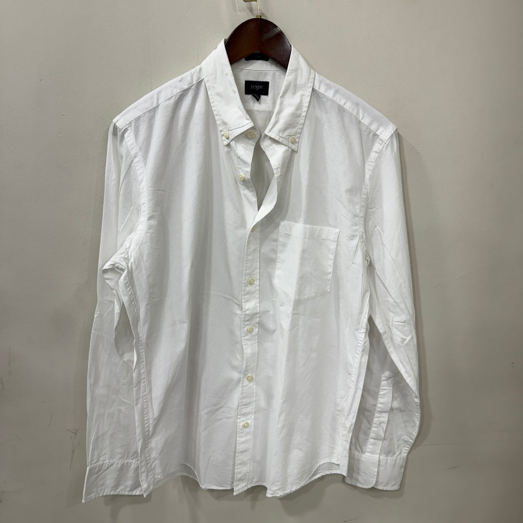 J.crew white solid shirt