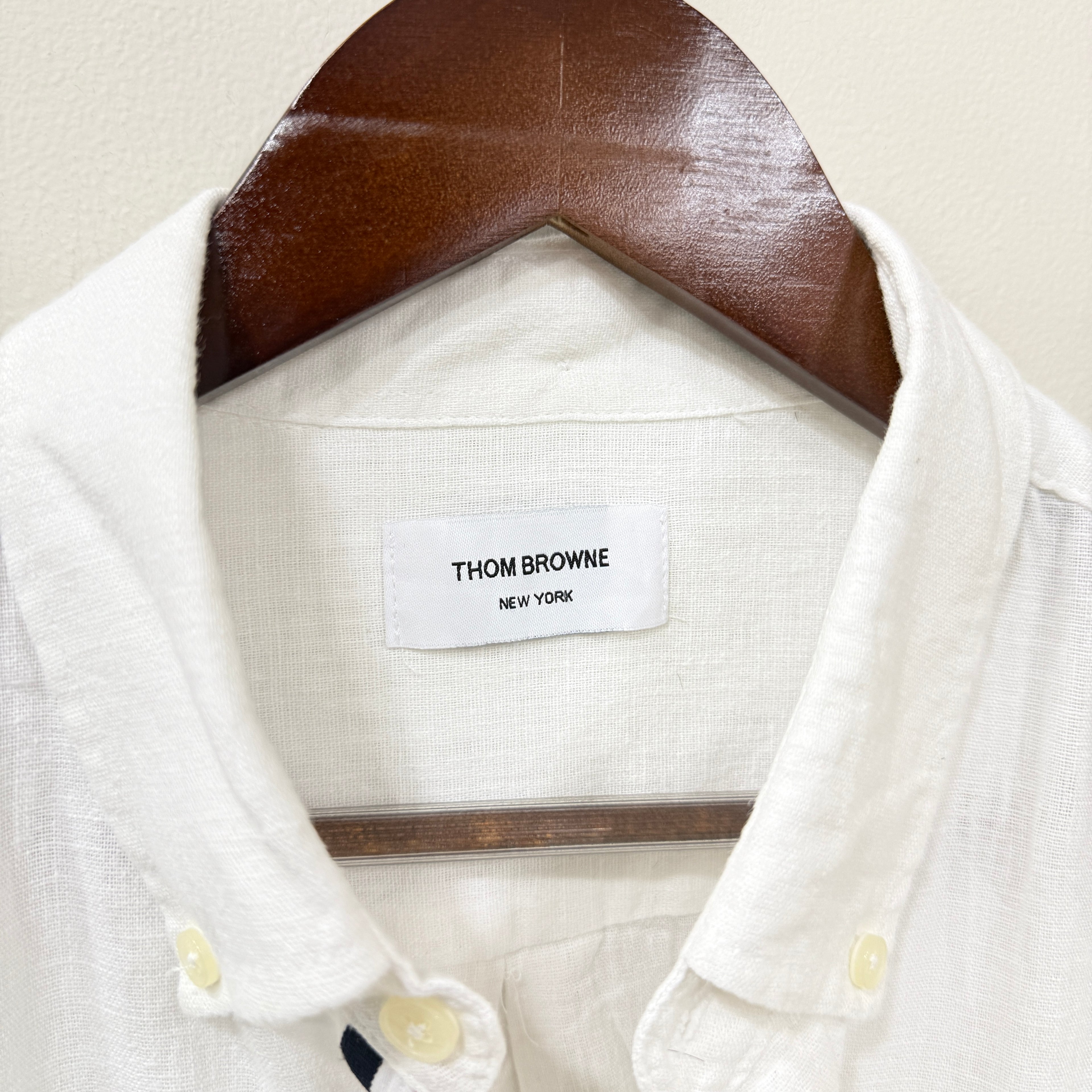 Thom Browne Linen white shirt