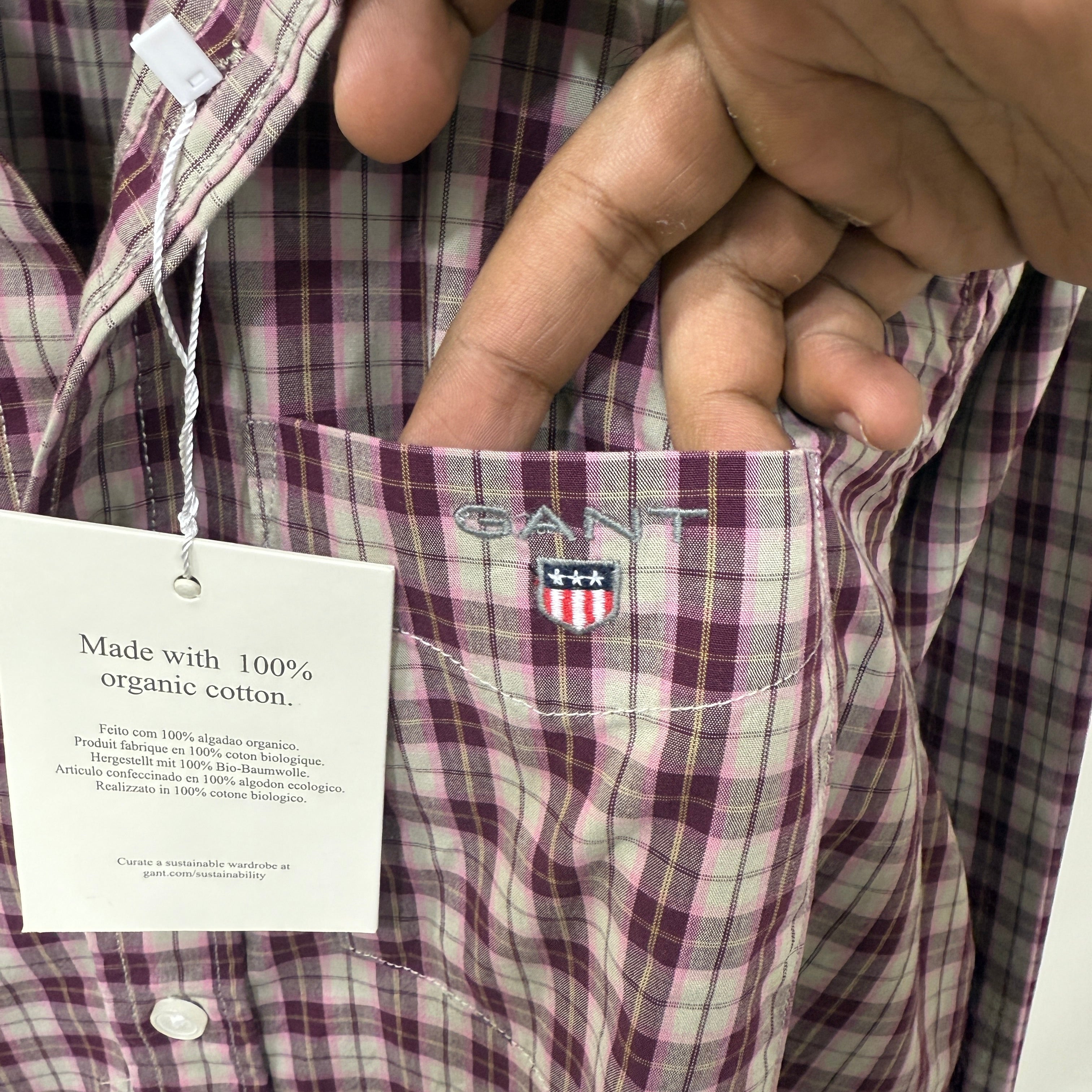 GANT checkered shirt