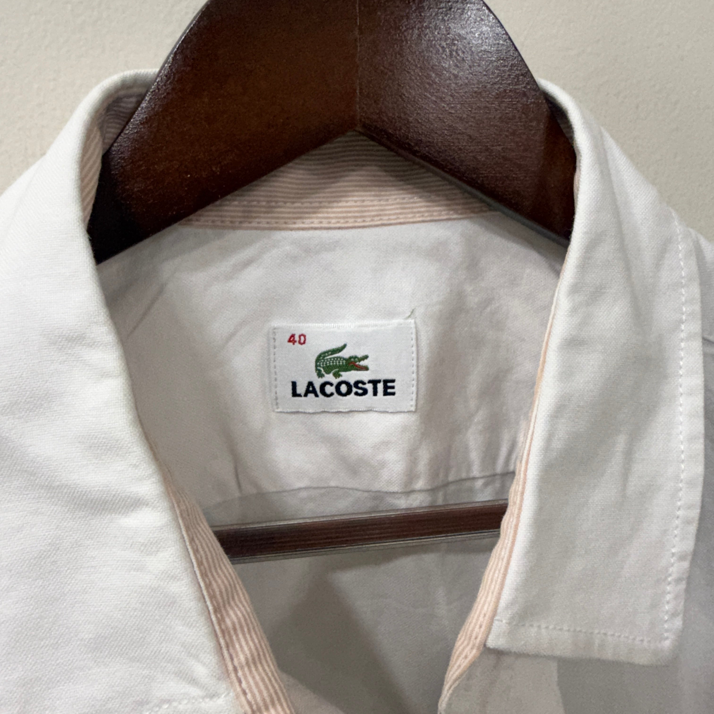 Lacoste half sleeve shirt
