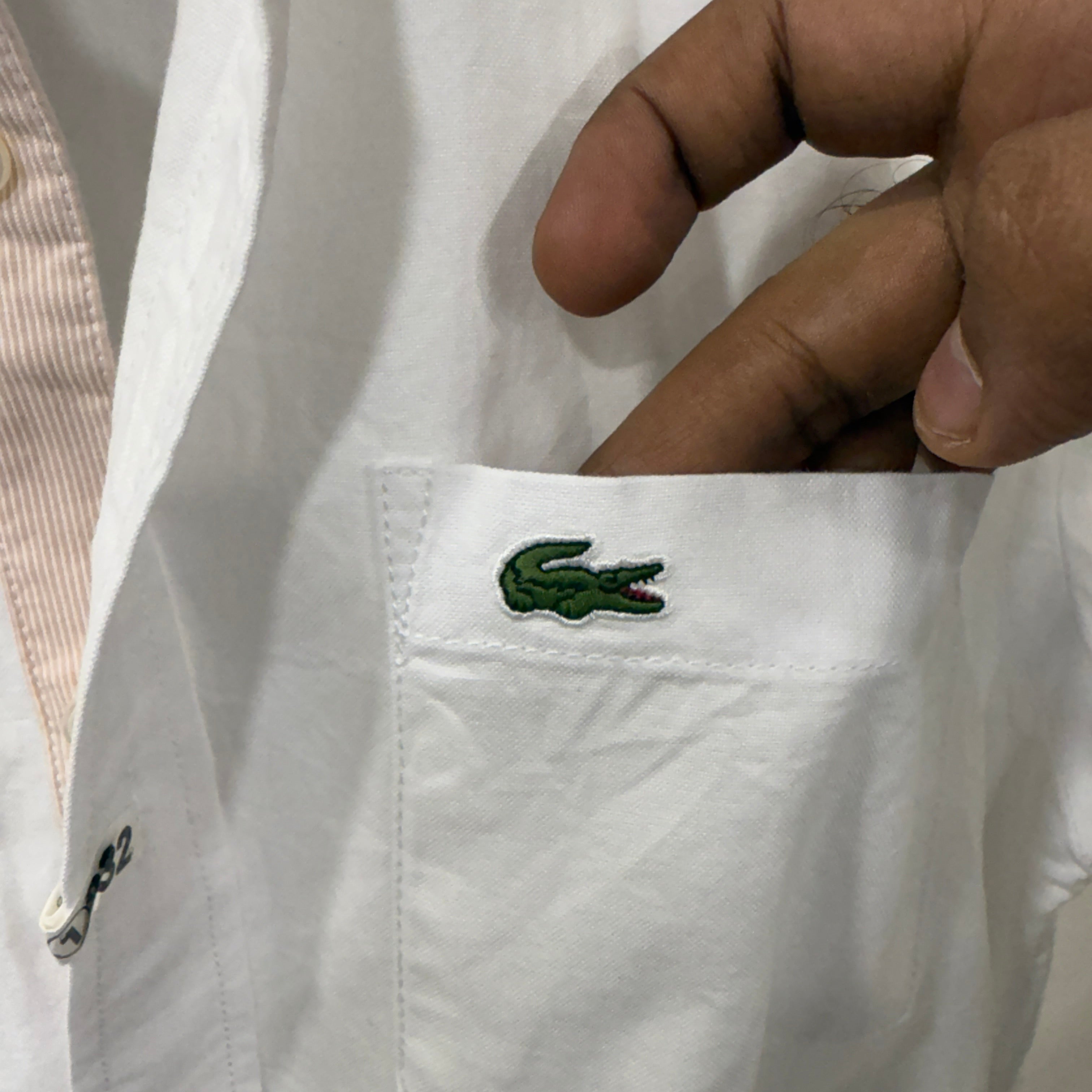 Lacoste half sleeve shirt