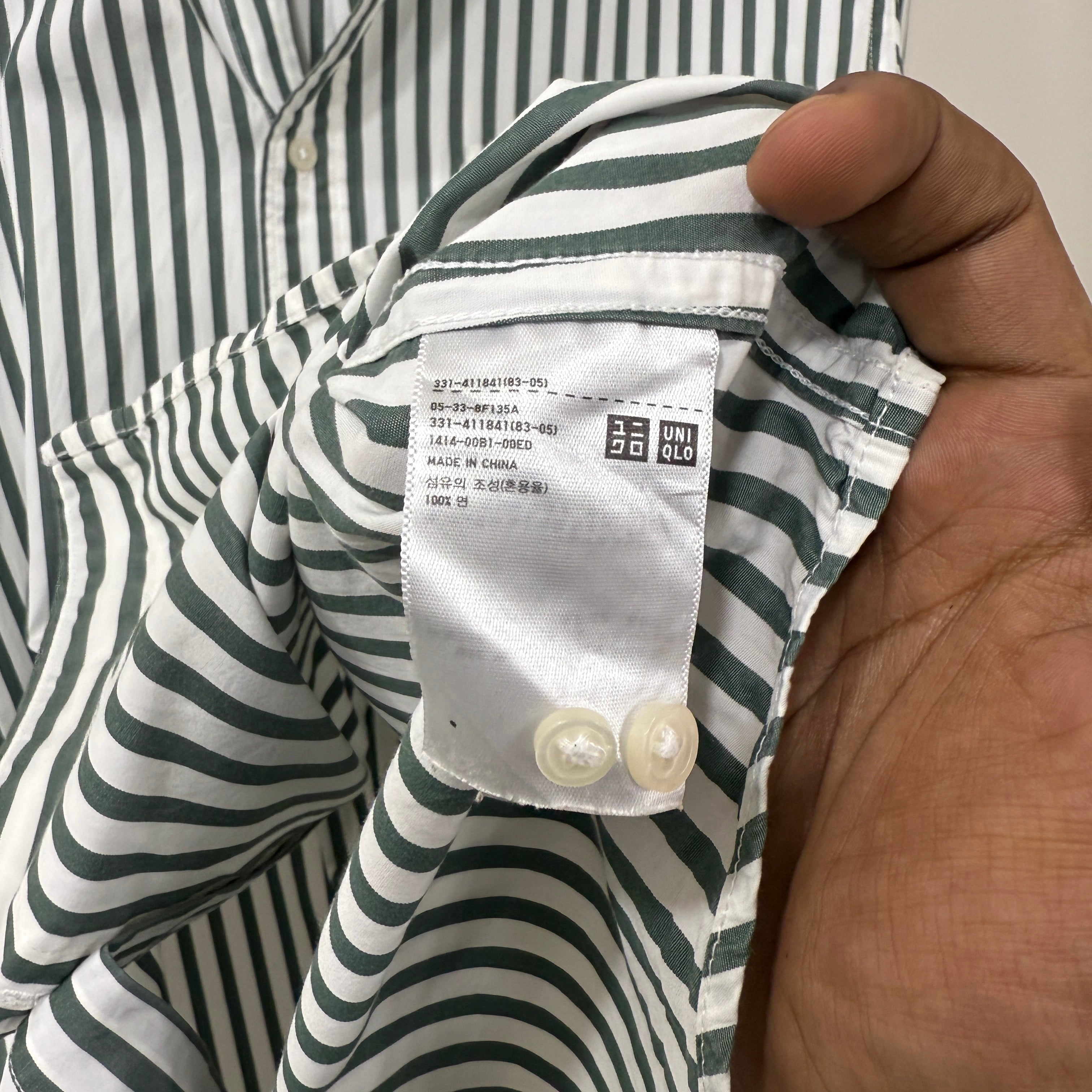 Uniqlo stripes shirt
