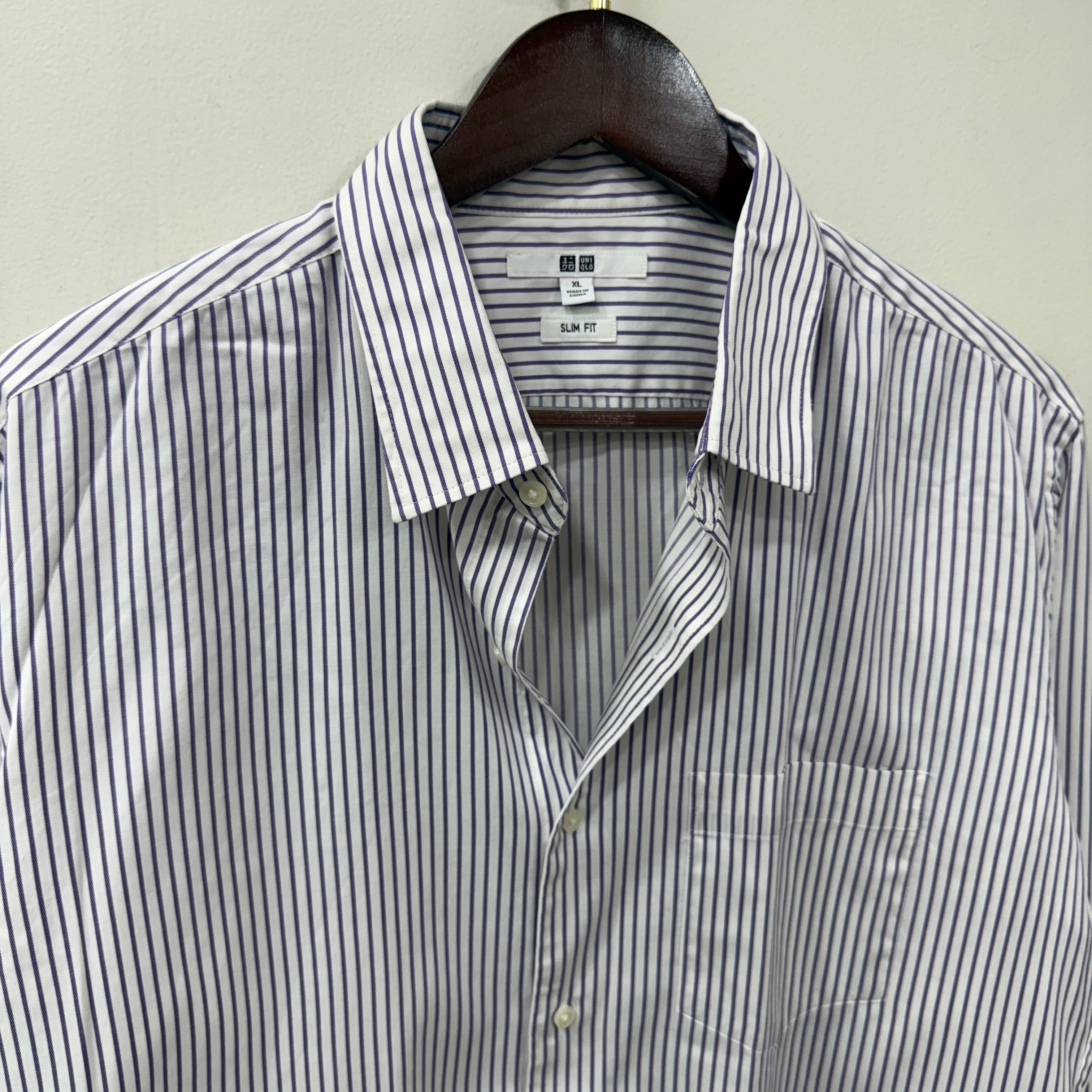 Uniqlo Slim-fit Stripes shirt