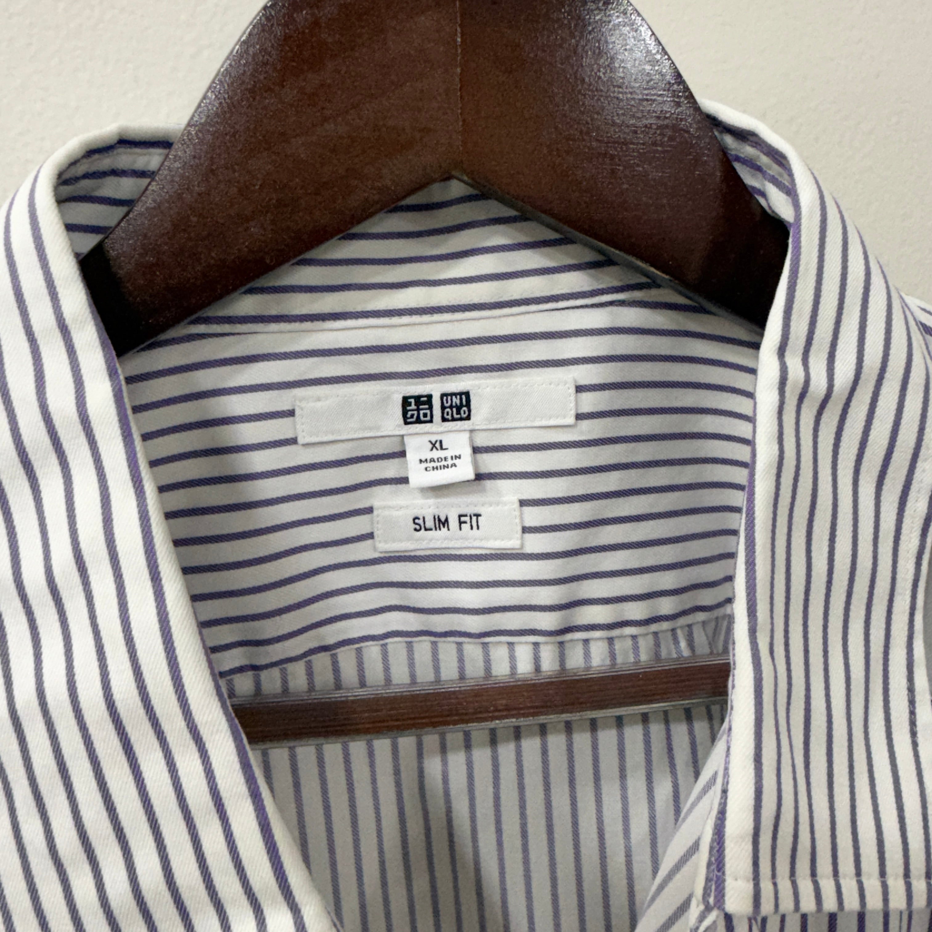 Uniqlo Slim-fit Stripes shirt