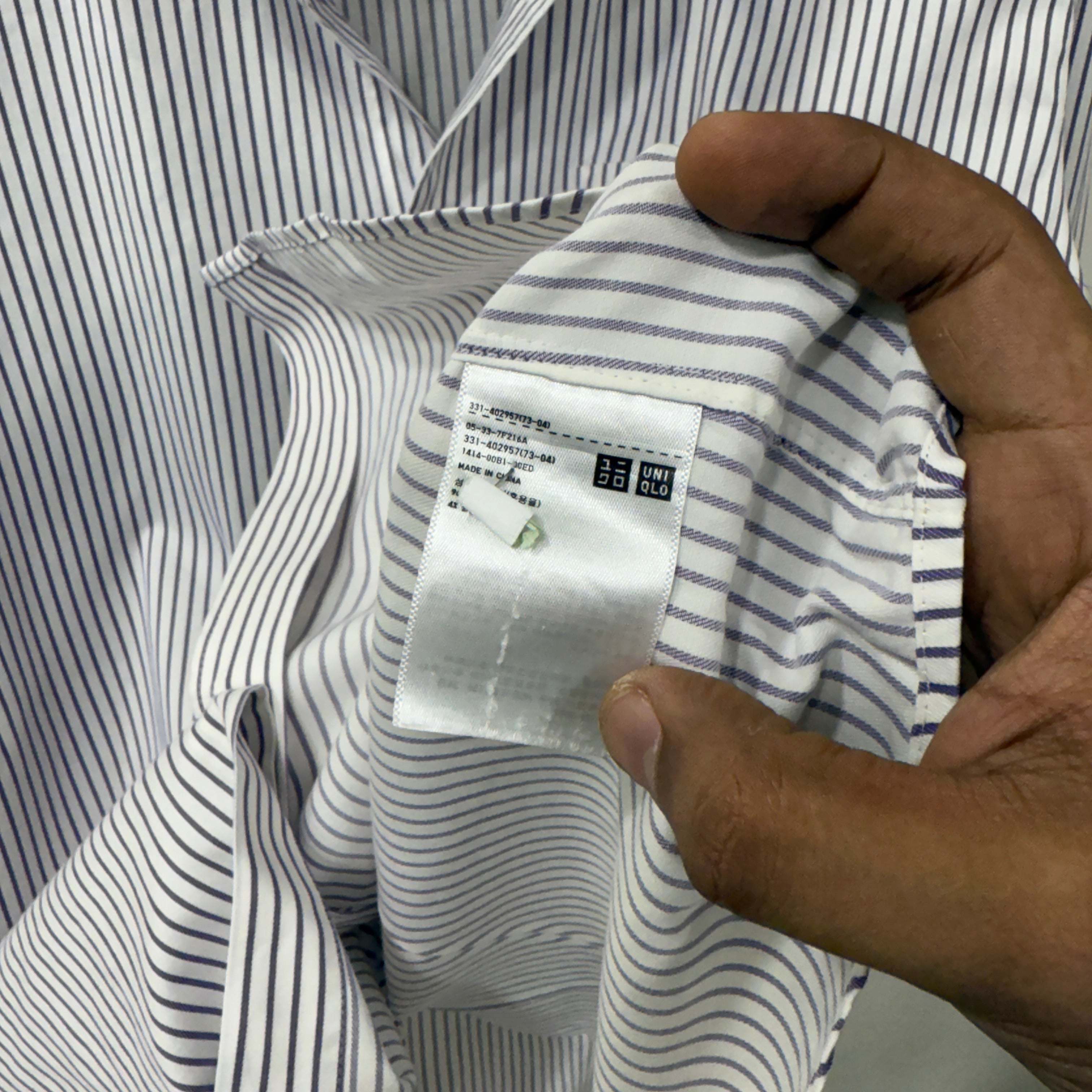 Uniqlo Slim-fit Stripes shirt – Trove