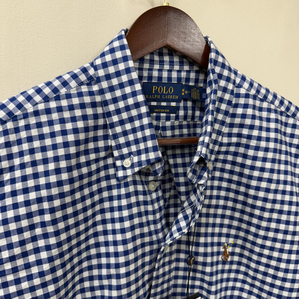 Ralph lauren Checkered oxford button down shirt