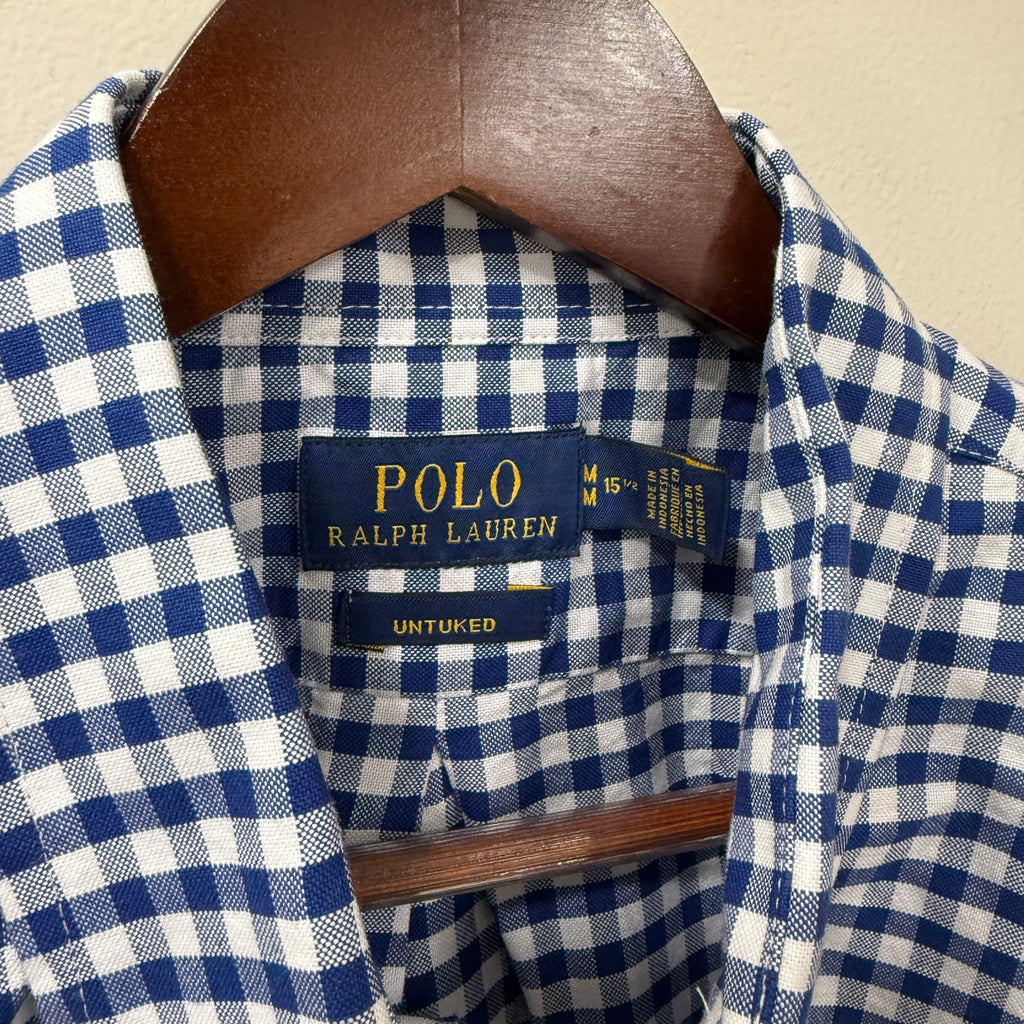 Ralph lauren Checkered oxford button down shirt