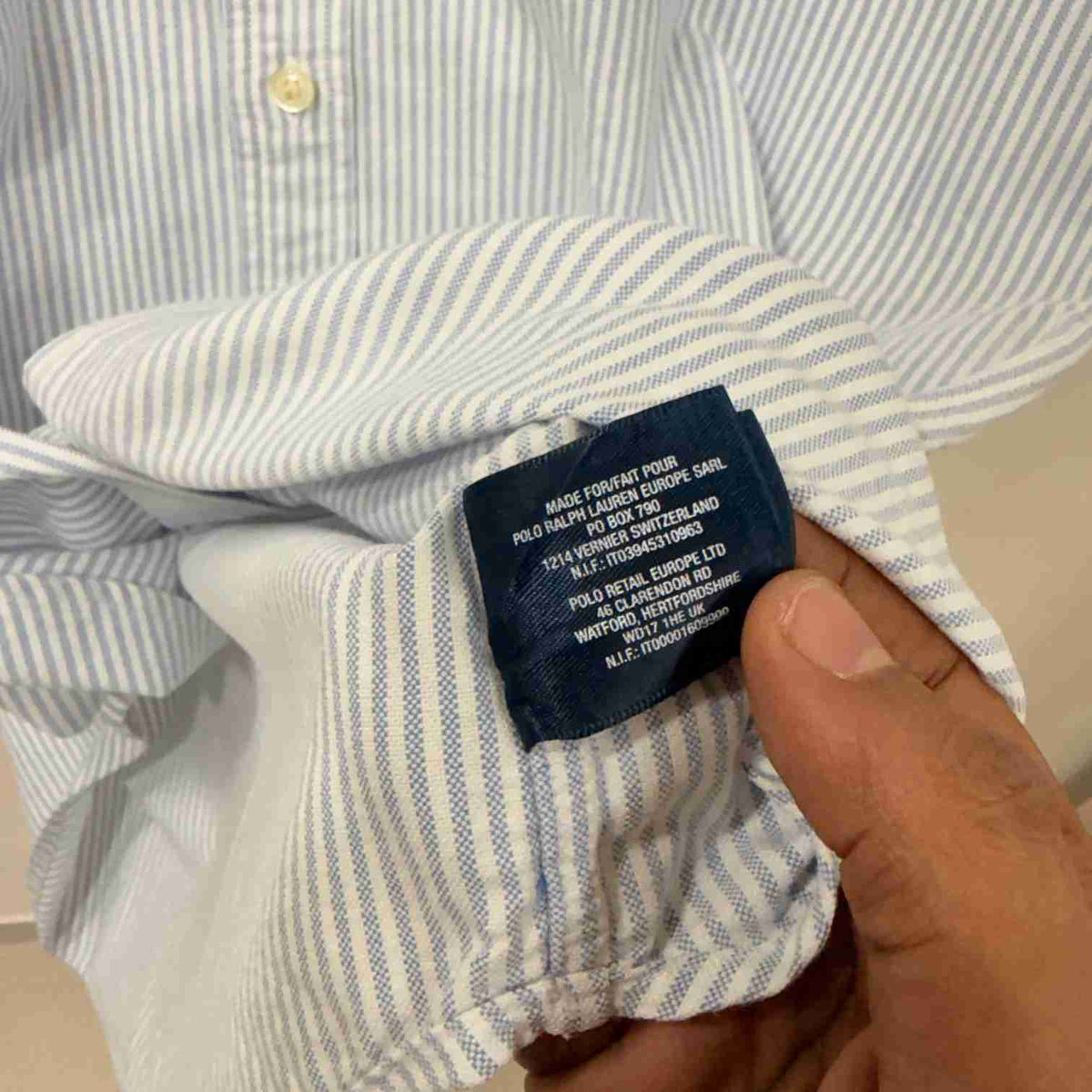 Ralph Lauren checkered shirt