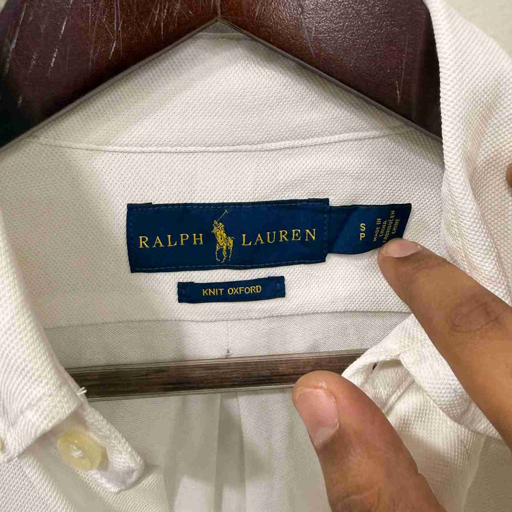 Ralph Lauren knit oxford shirt