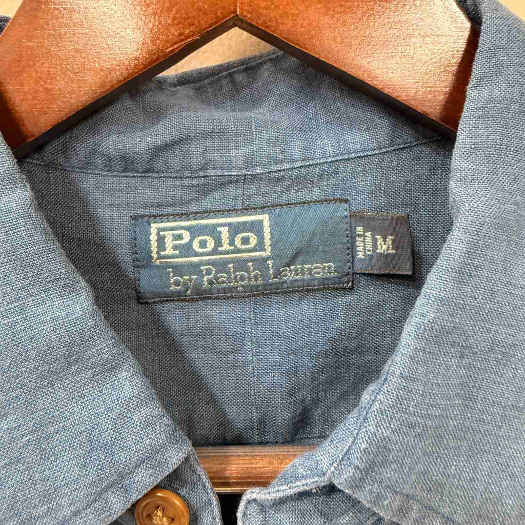 Ralph Lauren double pocket linen shirt