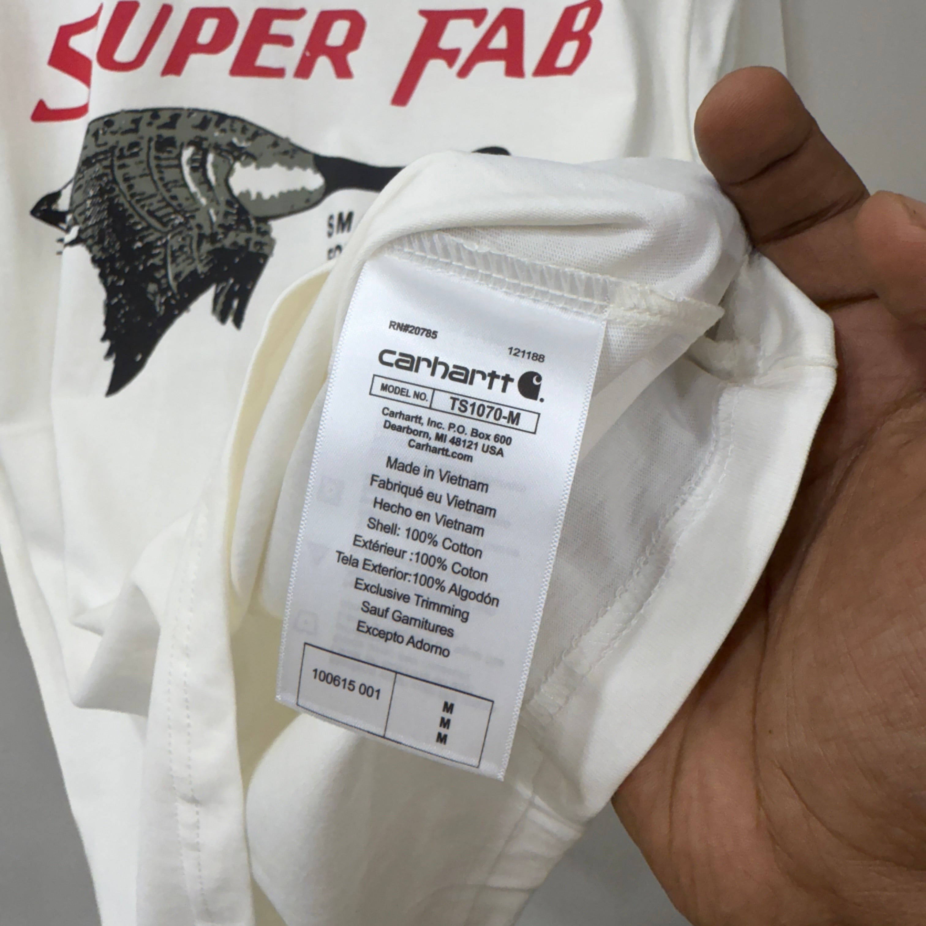 Carhartt oversize printed t-shirt