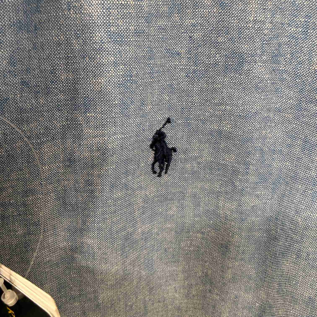Ralph Lauren Chambray Blue linen shirt