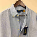 Ralph Lauren light blue custom fit linen shirt