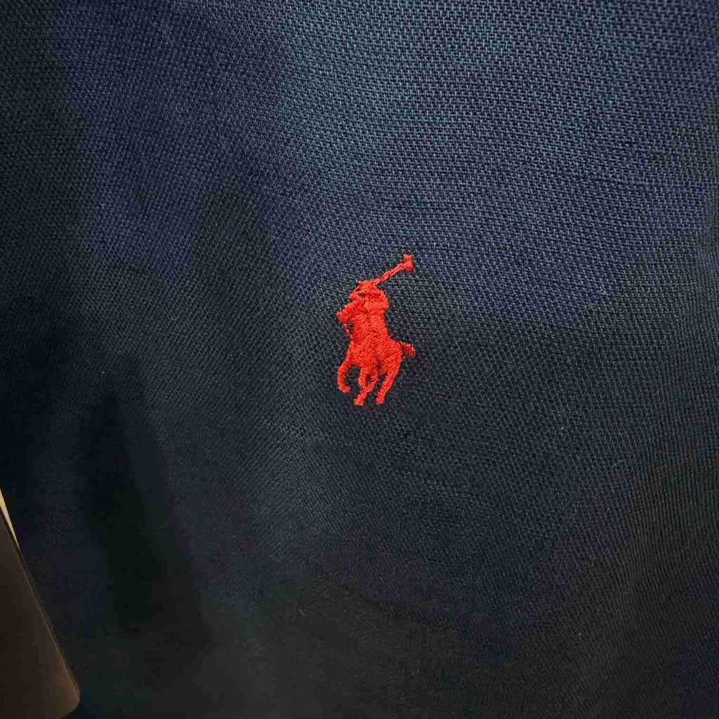 Ralph Lauren Navy Blue linen shirt