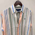 Ralph Lauren stripes custom fit linen shirt