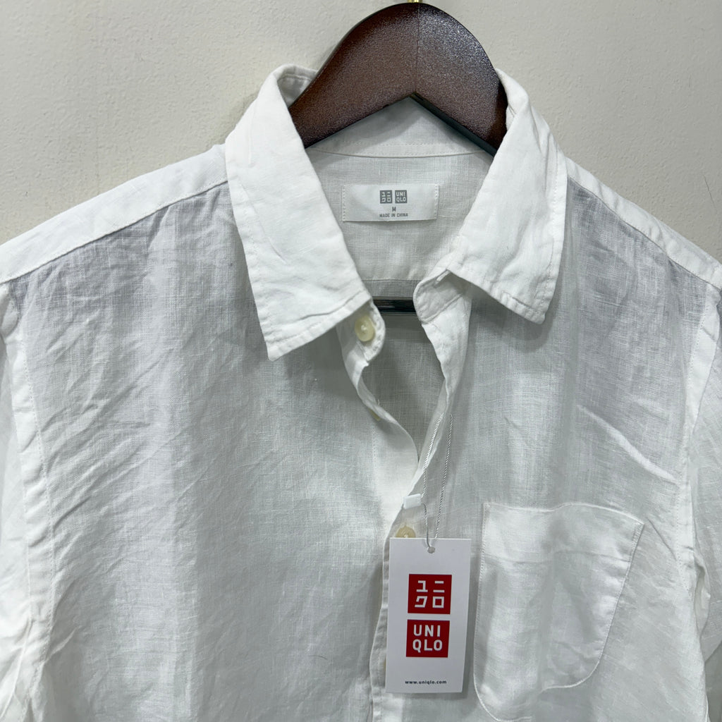 Uniqlo 100% linen shirt