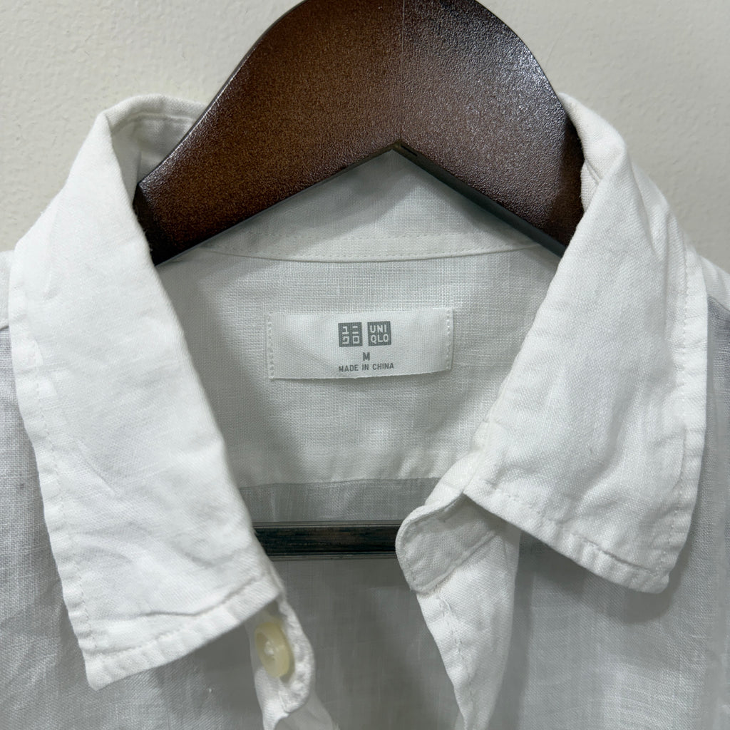 Uniqlo 100% linen shirt