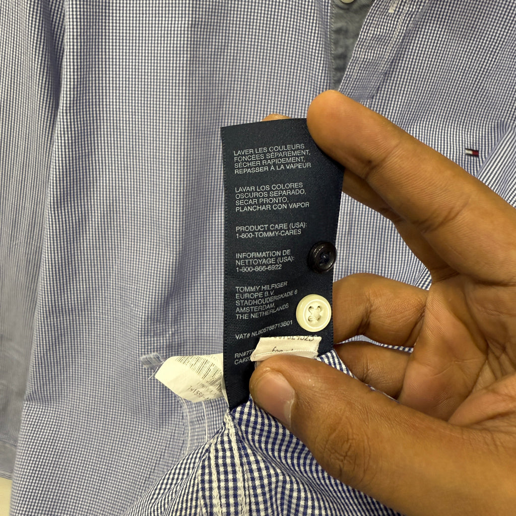 Tommy Hilfiger checkered shirt