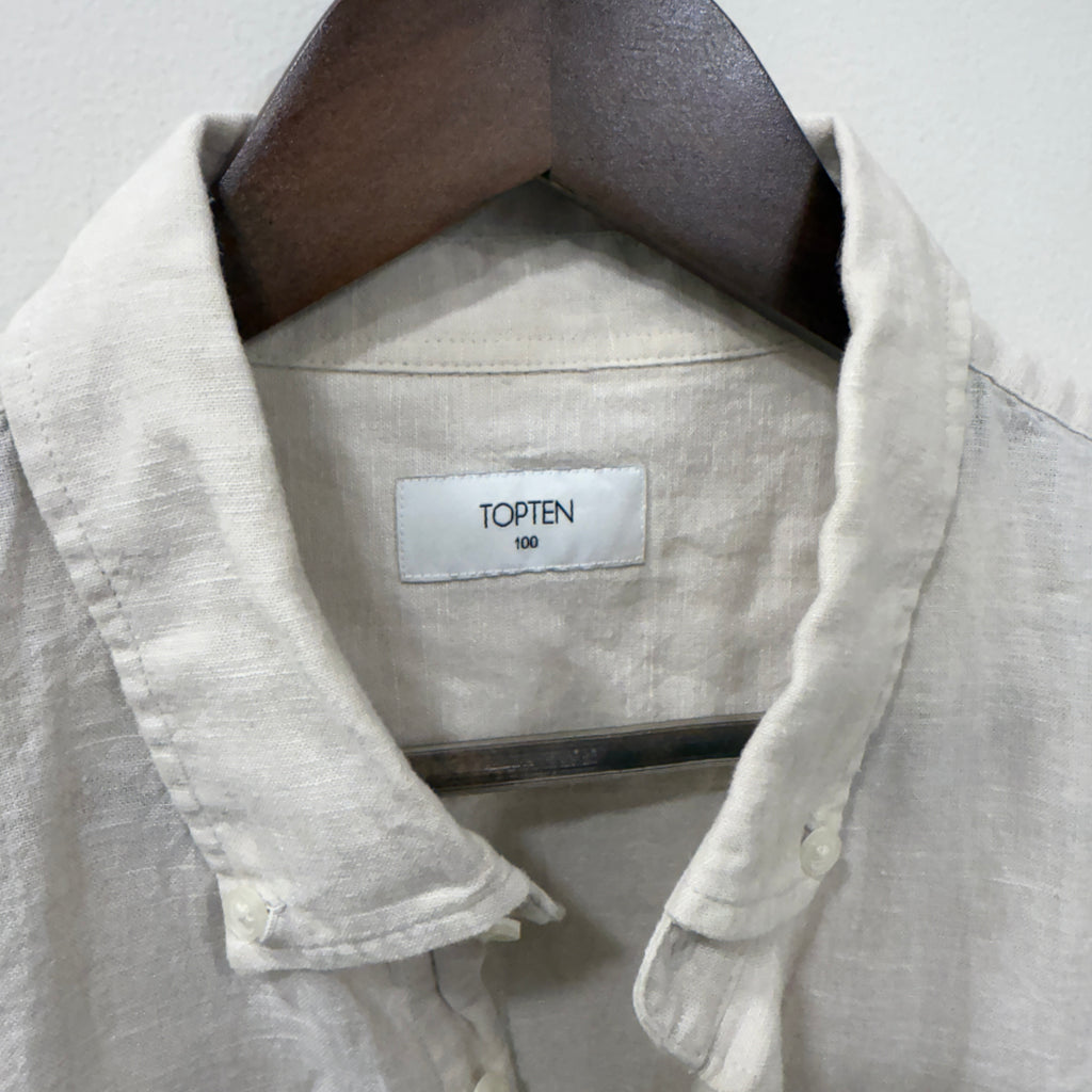 Topten beige linen shirt